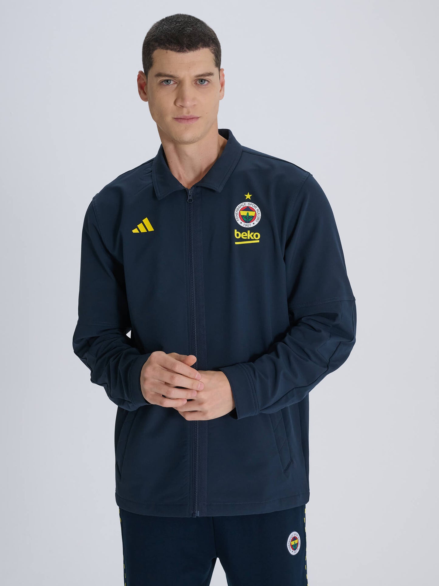 Fenerbahçe Beko Adidas Lacivert Warm Up Sweatshirt 24/25