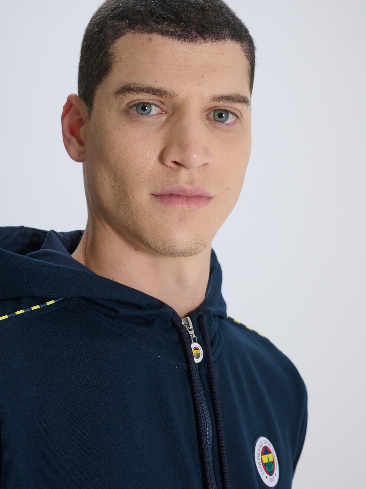 Fenerbahçe Lacivert Tribün Erkek Basic Sweatshirt