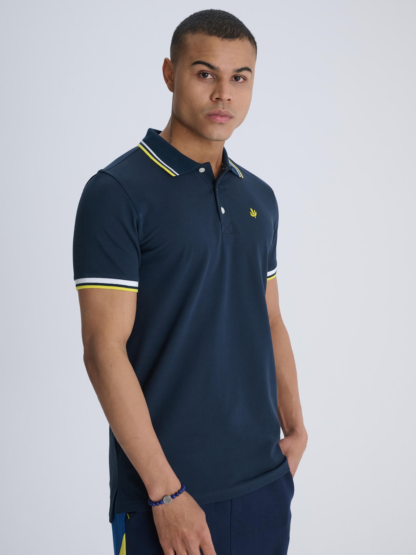 Fenerbahçe Lacivert Club Yaka Detaylı Erkek Polo Tshirt
