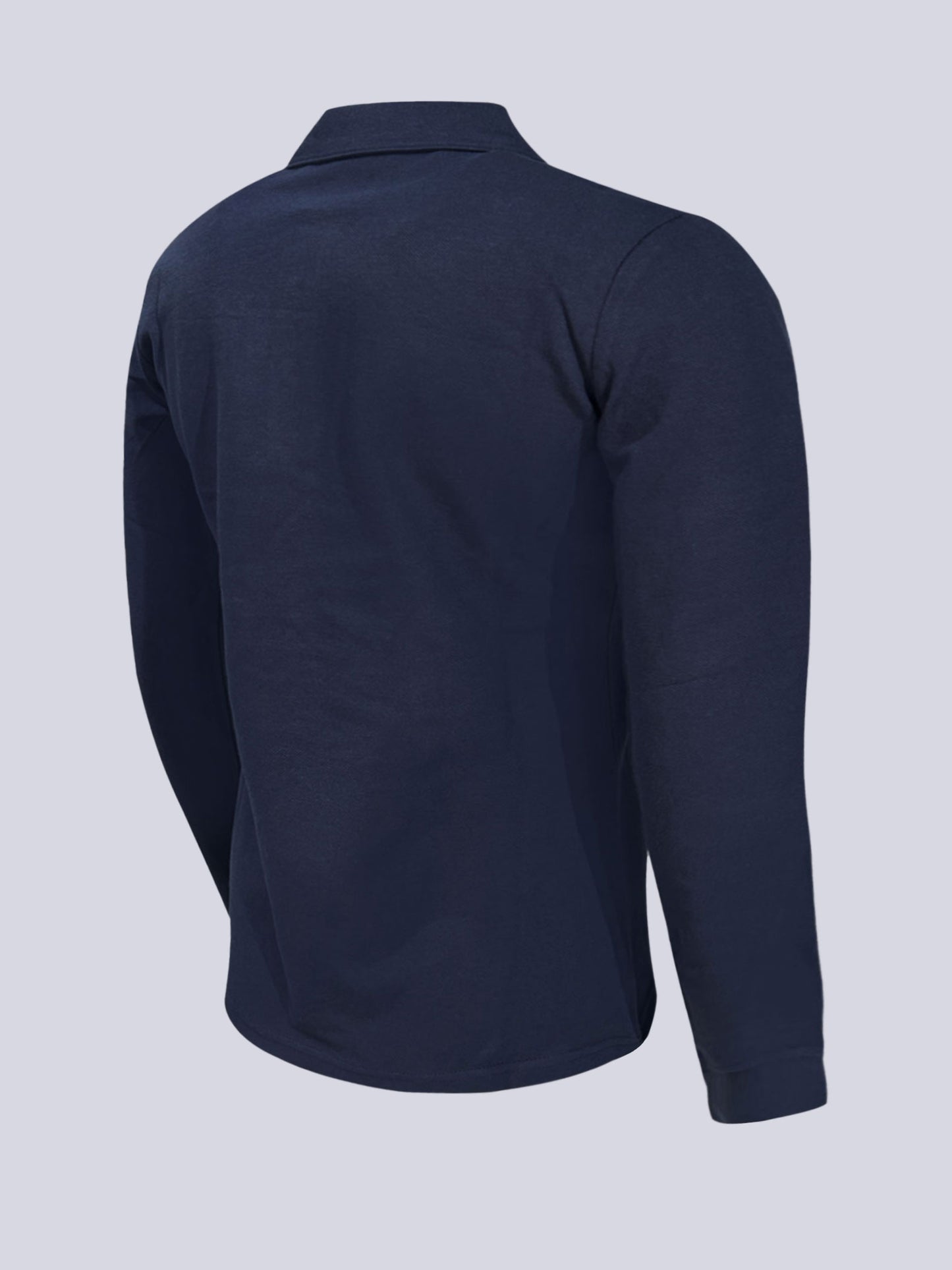 Fenerbahçe Lacivert Trend Uzun Kollu Erkek Polo Tshirt