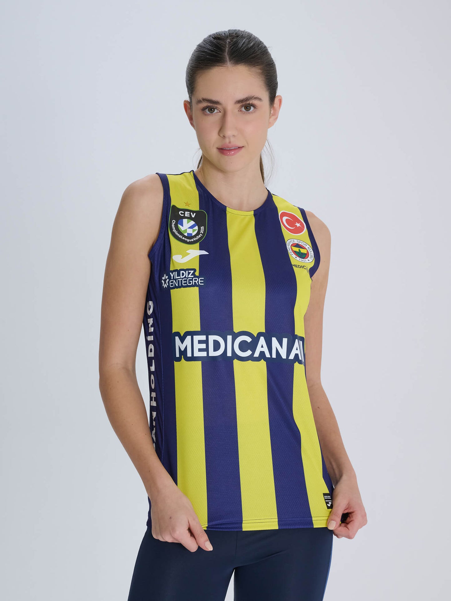 Fenerbahçe Medicana 24/25 Çubuklu Kadın Voleybol Forma