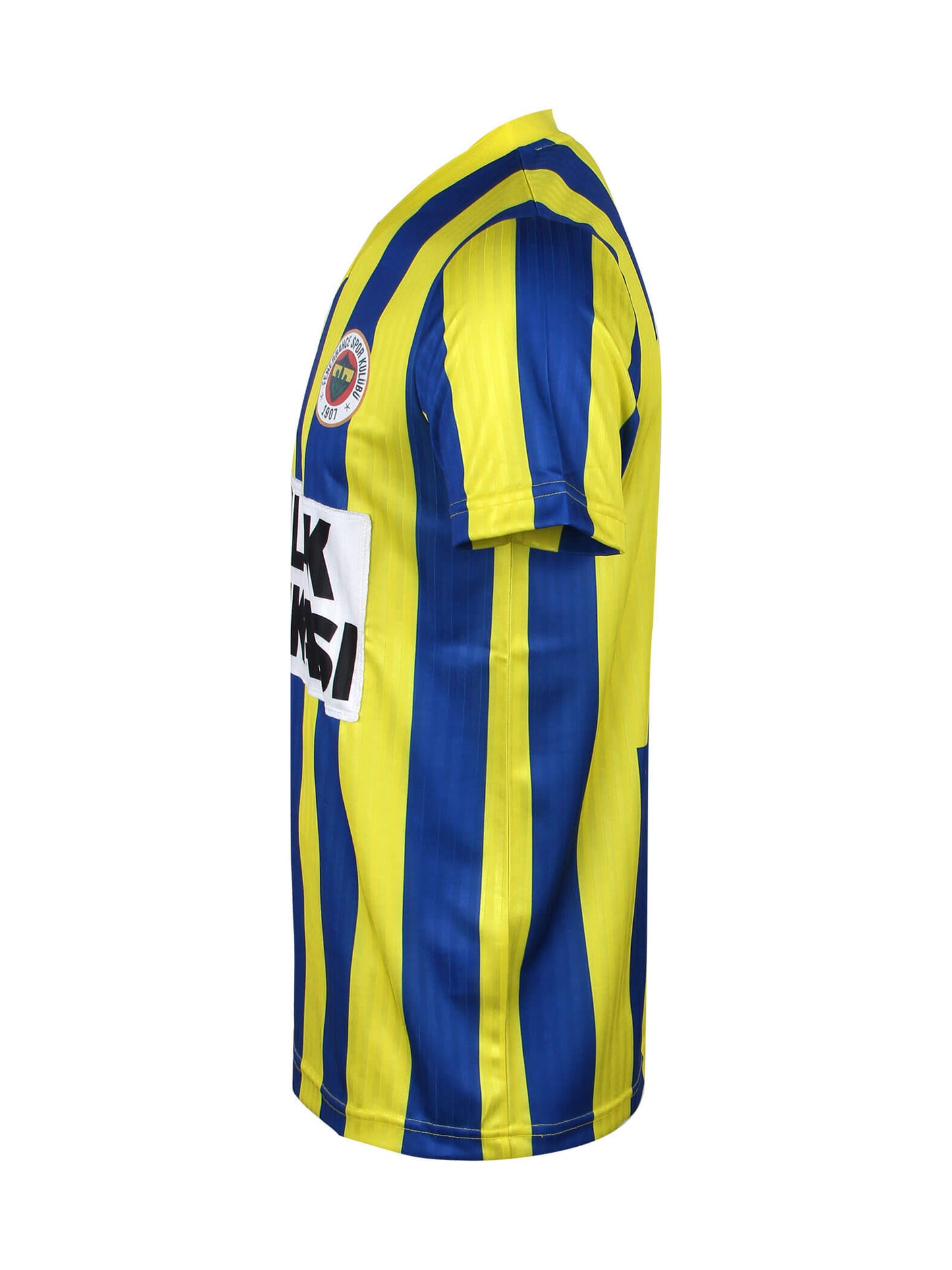 Fenerbahçe Sarı Lacivert Çubuklu Emlak Bankası Retro Forma