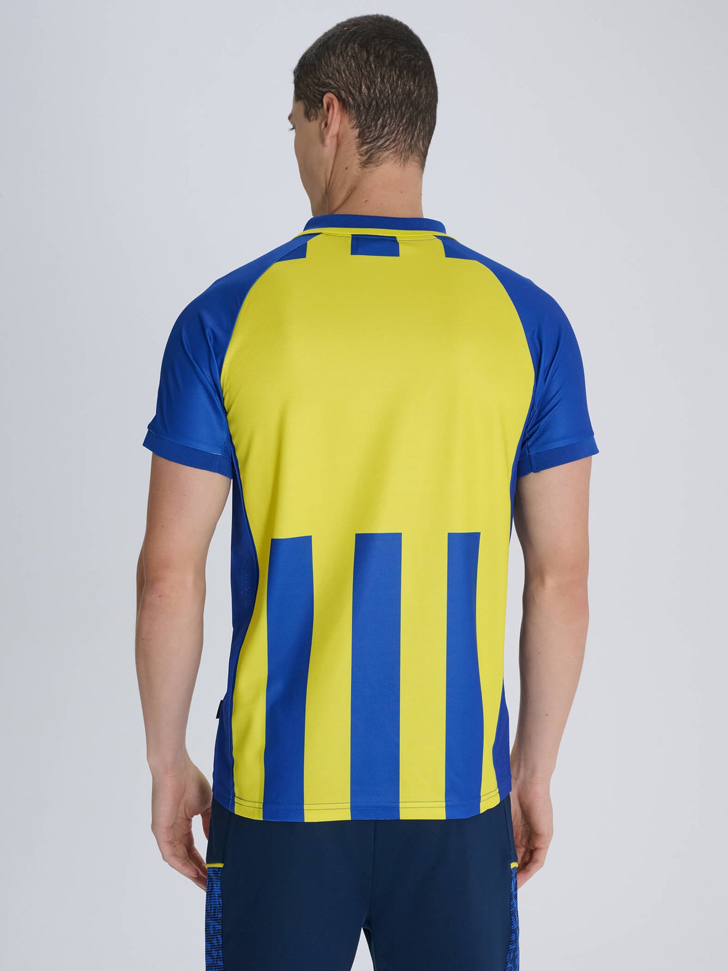 Fenerbahçe Sarı Lacivert Çubuklu Aria Retro Çubuklu Forma