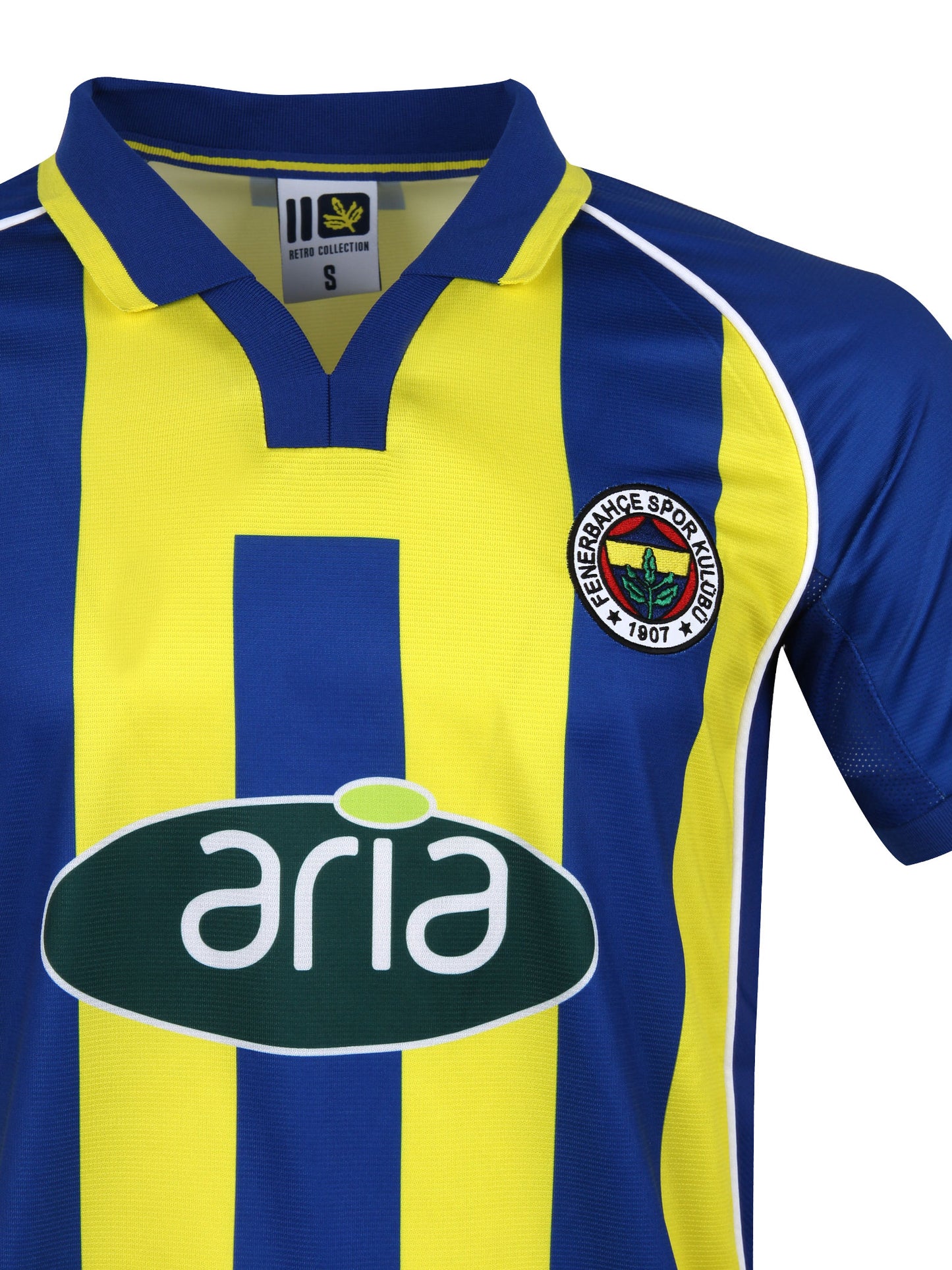 Fenerbahçe Sarı Lacivert Çubuklu Aria Retro Çubuklu Forma