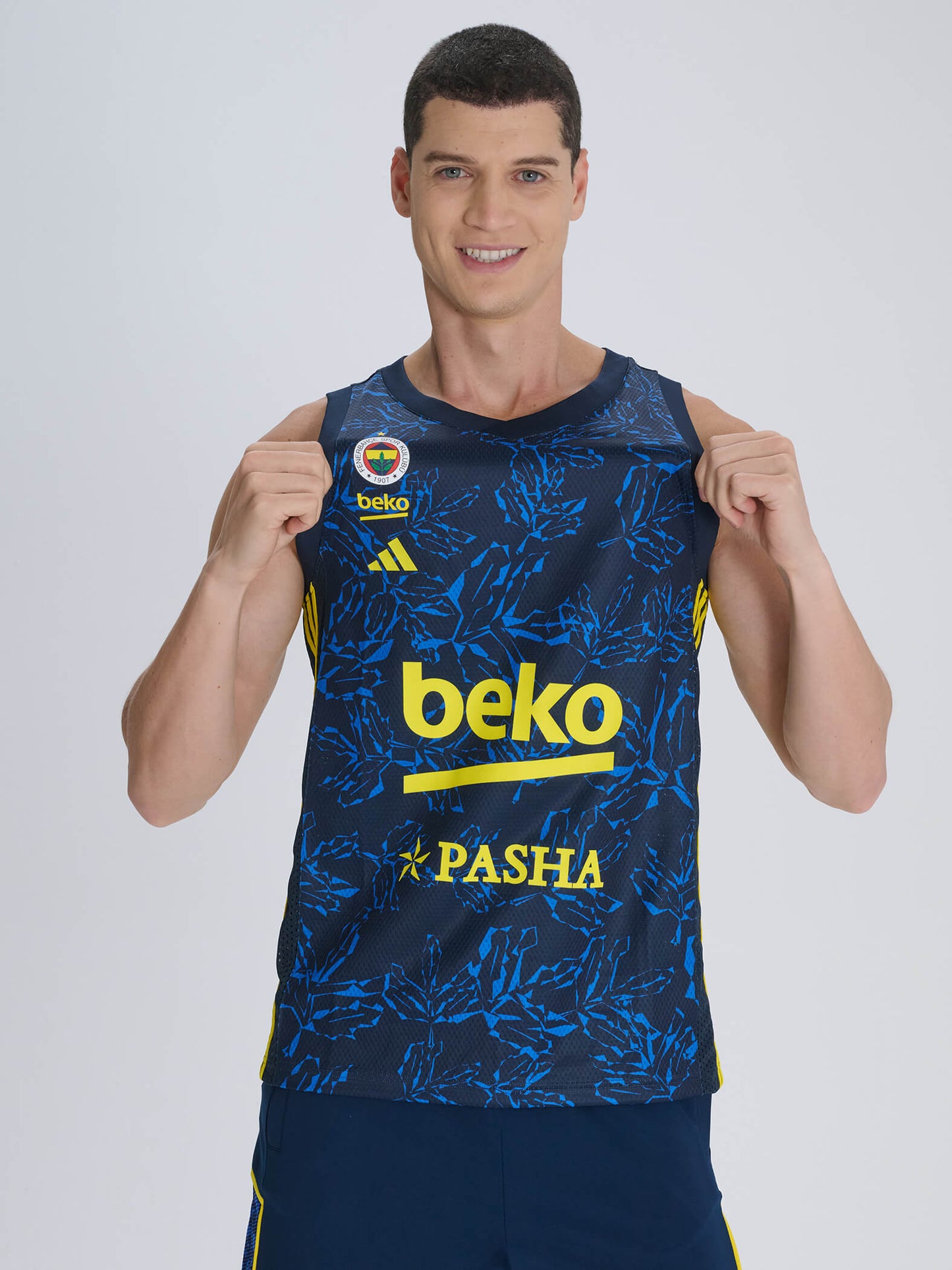 Fenerbahçe 24/25 Adidas Basketbol Erkek Lacivert Forma