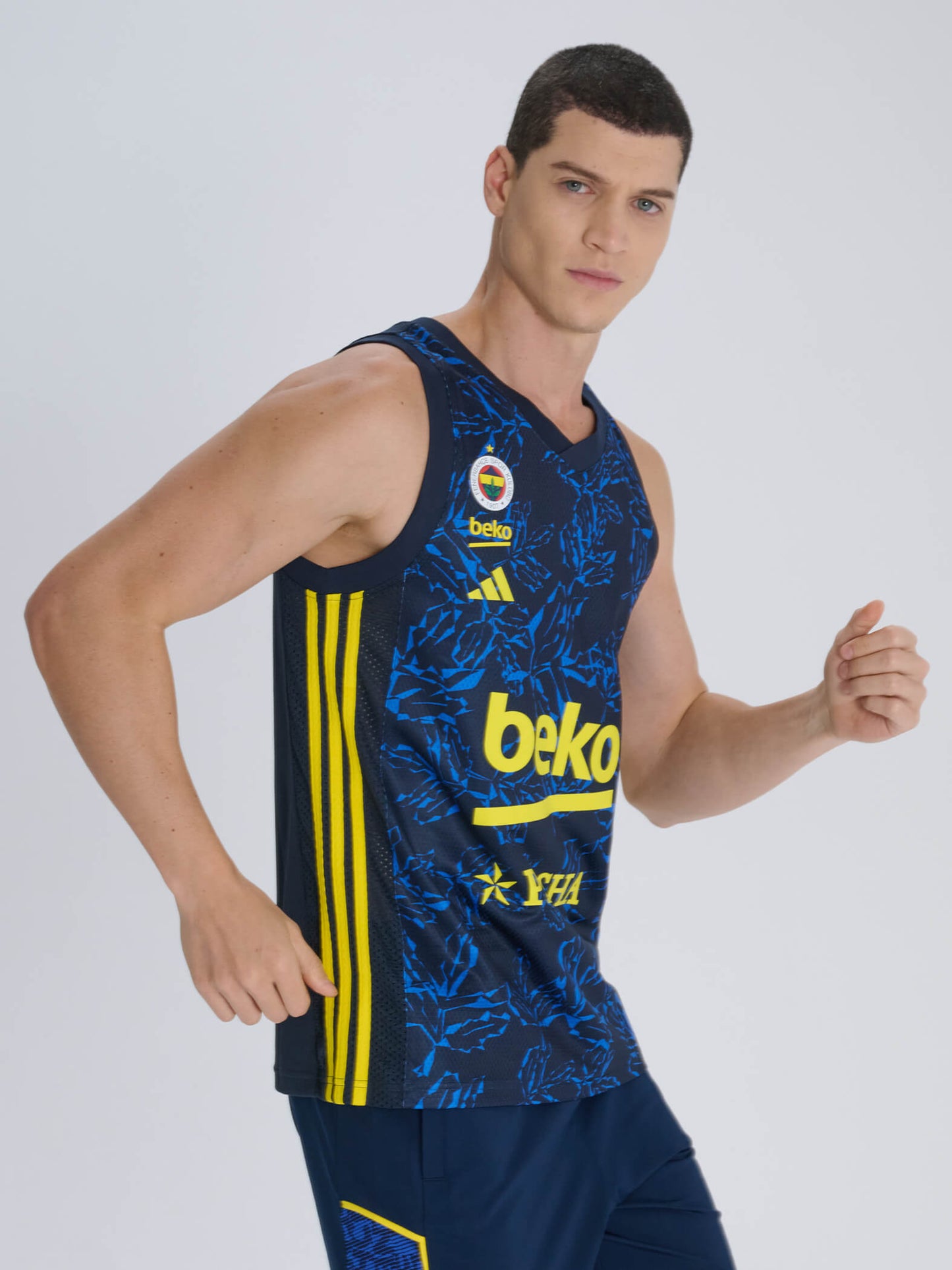 Fenerbahçe 24/25 Adidas Basketbol Erkek Lacivert Forma