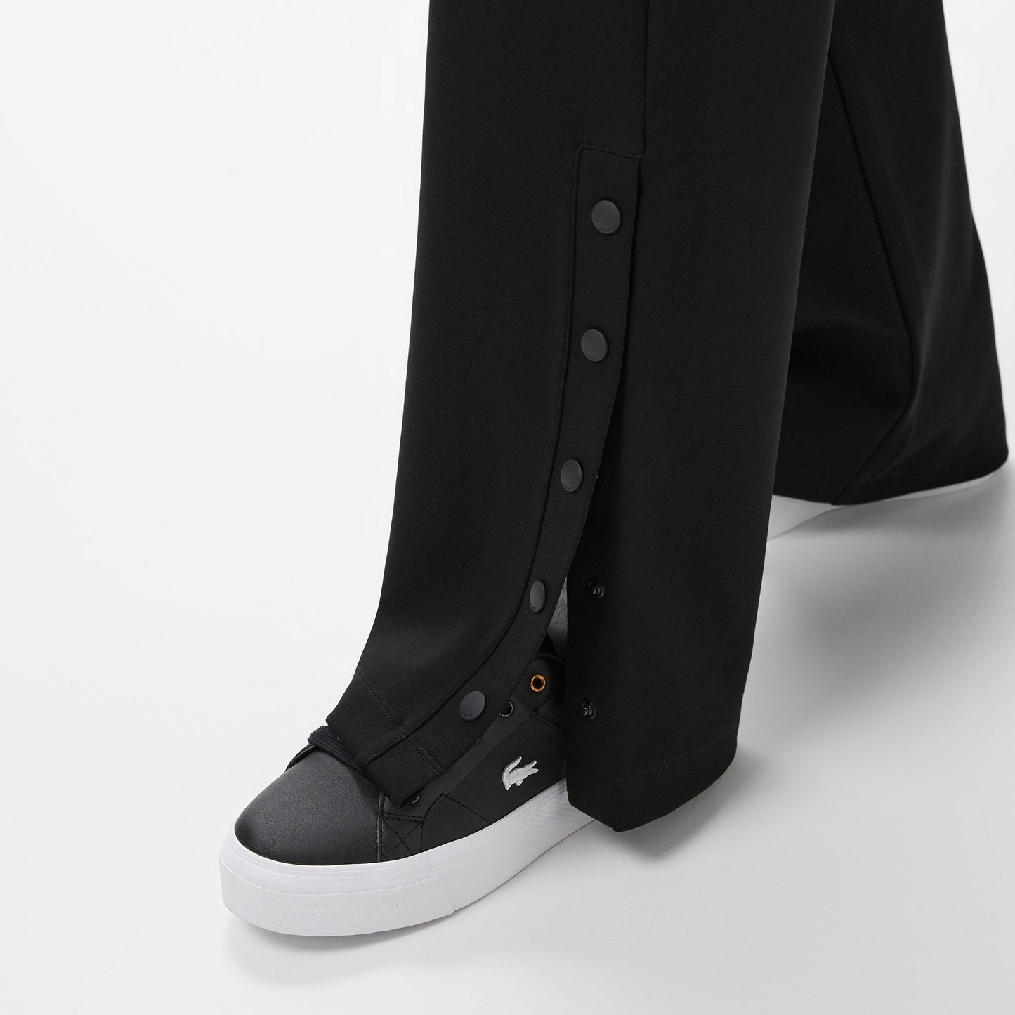 Lacoste Kadın Straight Fit Siyah Eşofman Altı