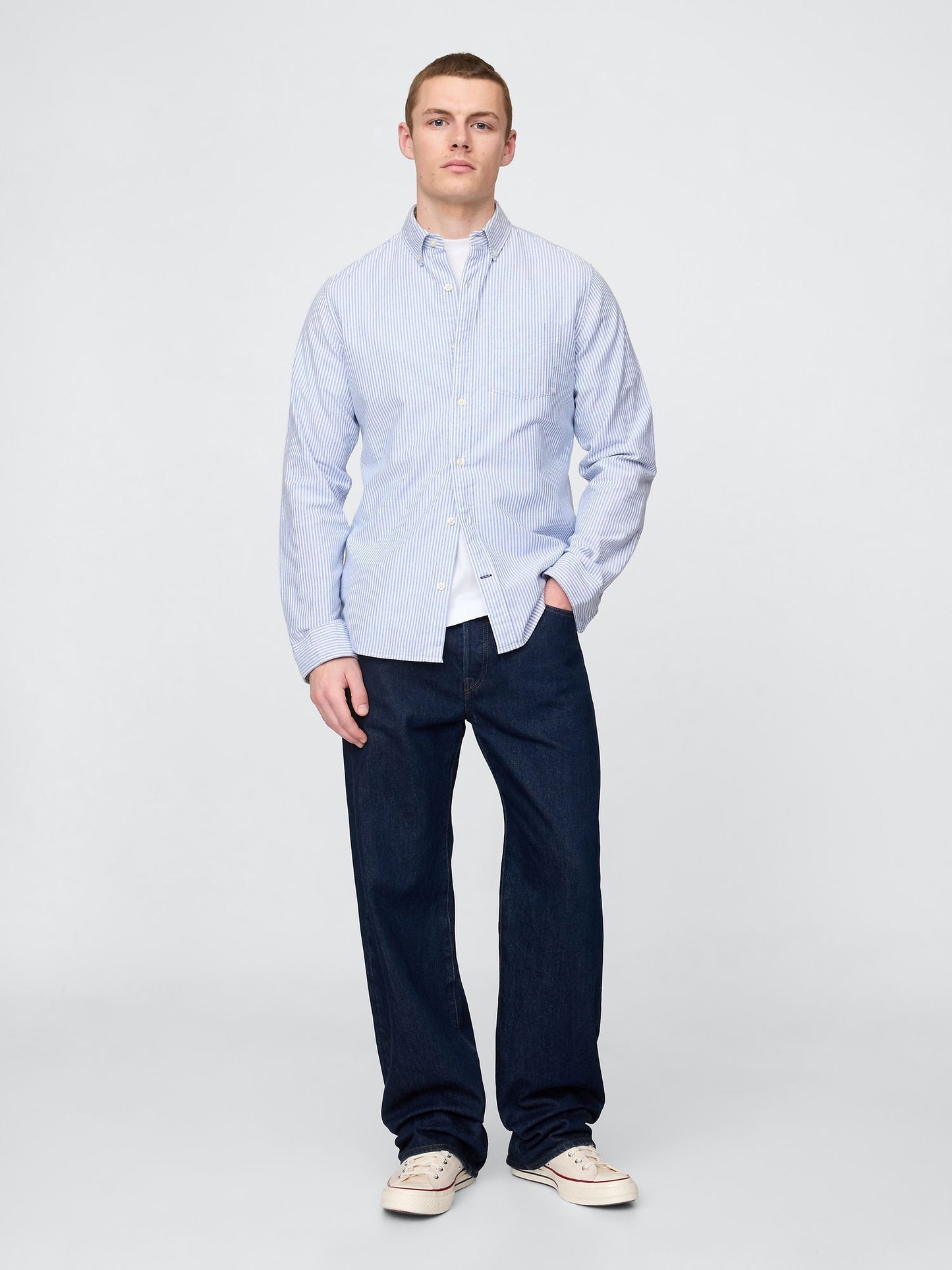 Mavi Standard Fit Oxford Gömlek