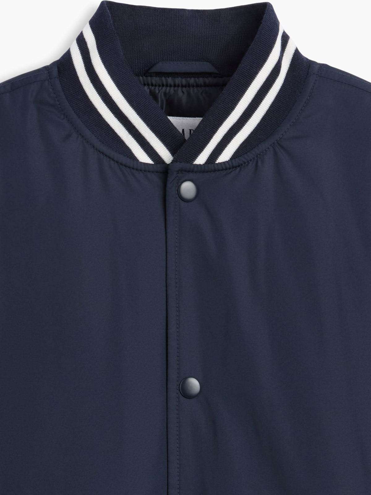 Lacivert Relaxed Varsity Ceket