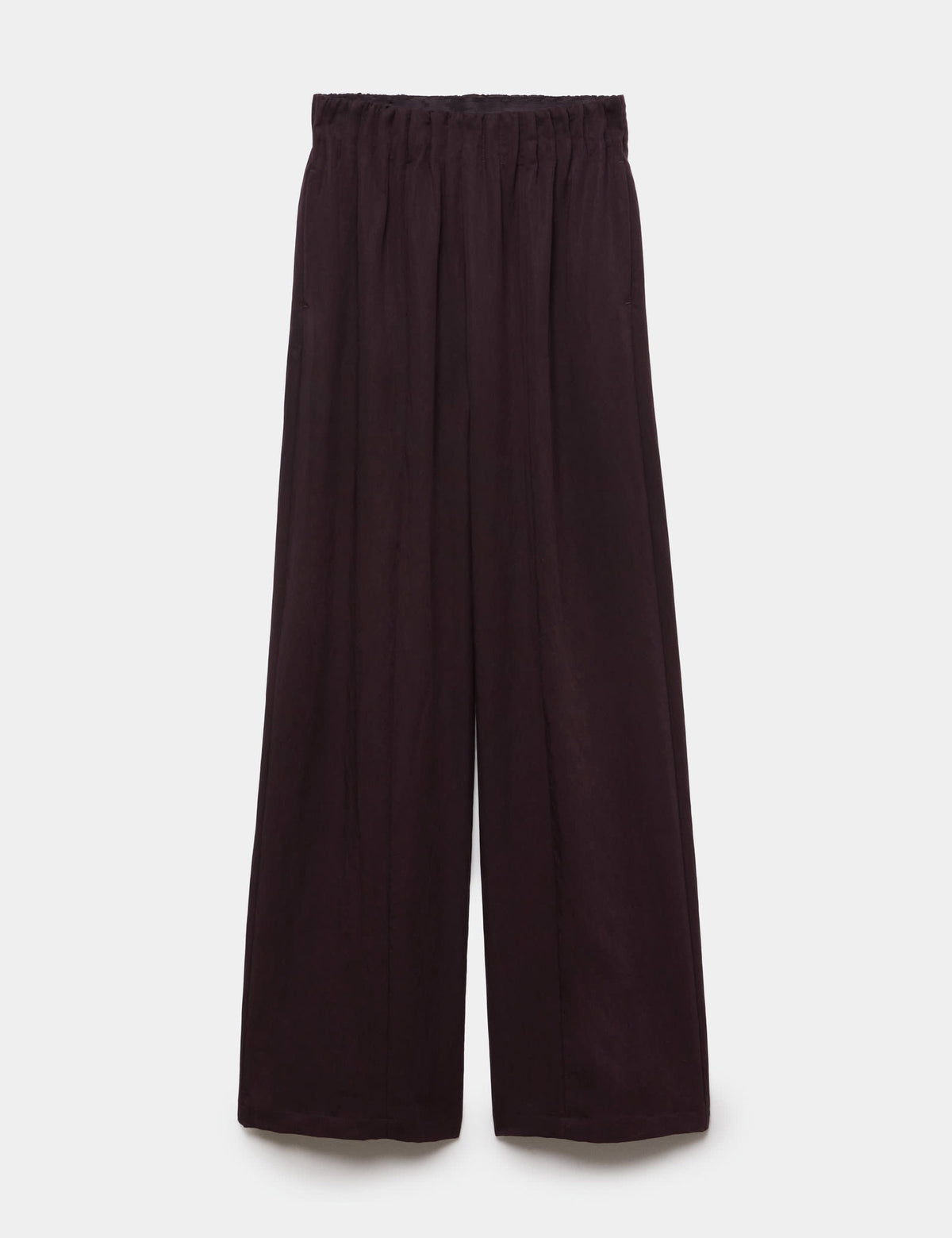 Lyocell Karışımlı Wide Leg Pantolon