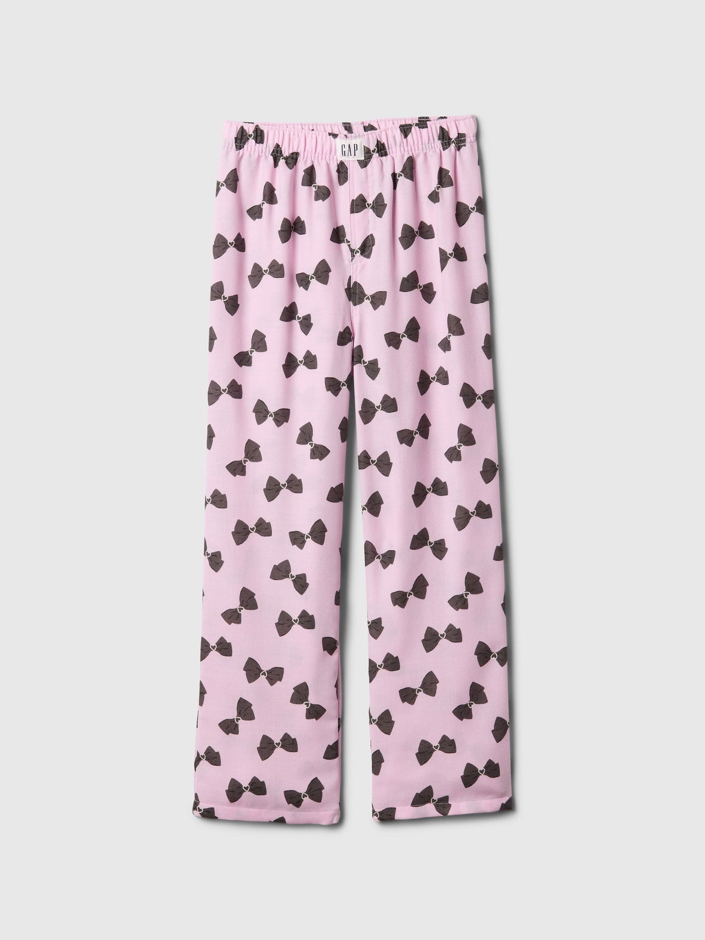 Pembe %100 Geri Dönüştürülmüş Flannel Pijama Altı