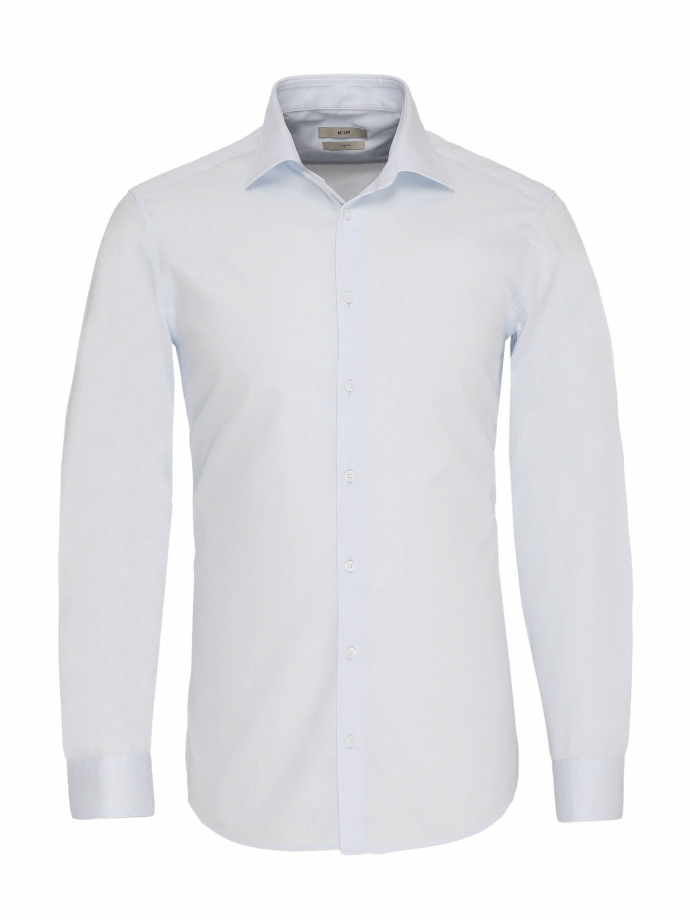Açık Mavi Düz Slim Fit Uzun Dokuma Klasik %100 Pamuk Gömlek