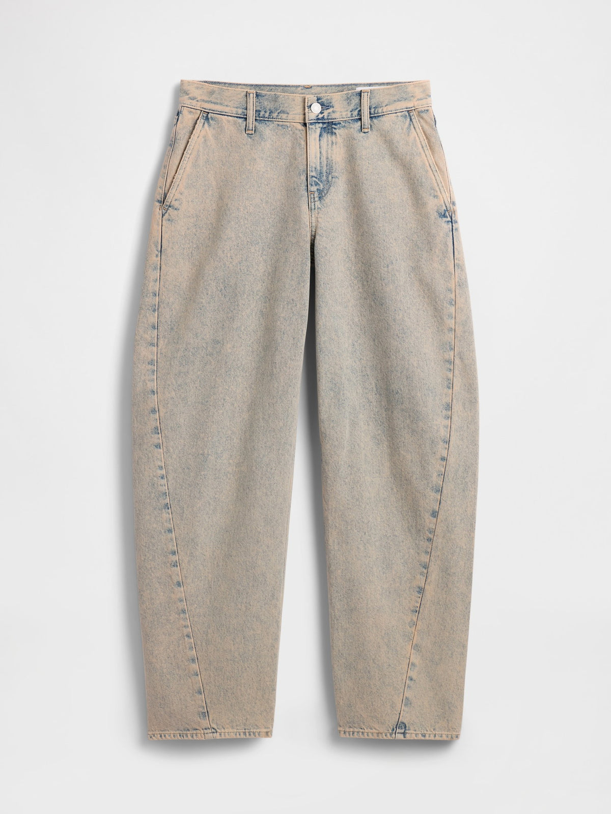 Açık Mavi Gap × Hfr Low Rise Baggy Barrel Jean Pantolon By Nicole Benefield Portfolio