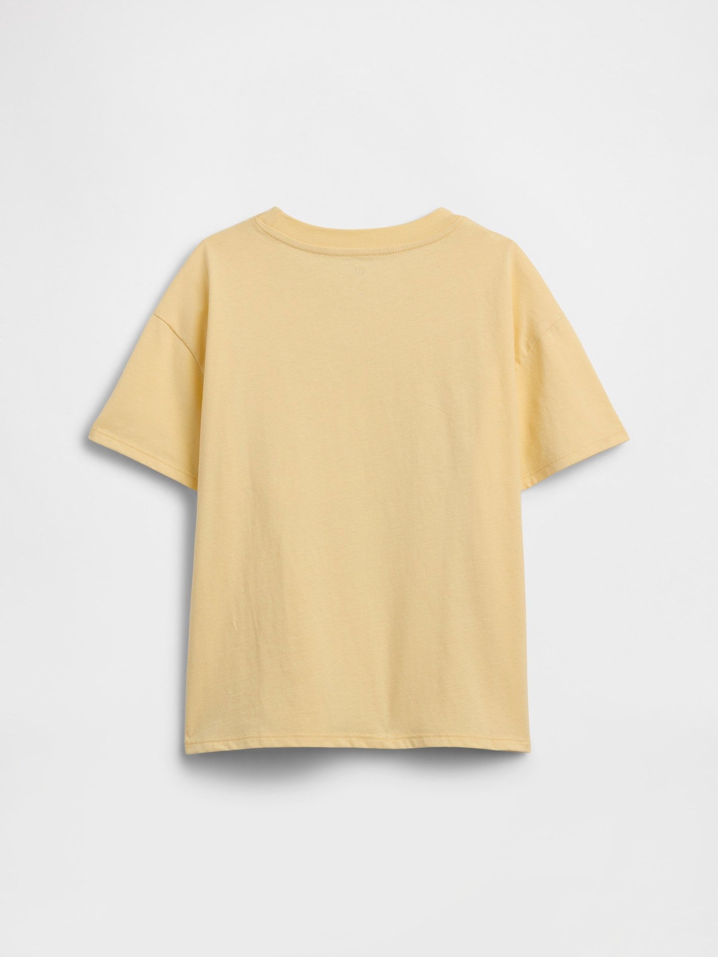 Sarı Peanuts Oversized Logo T-shirt