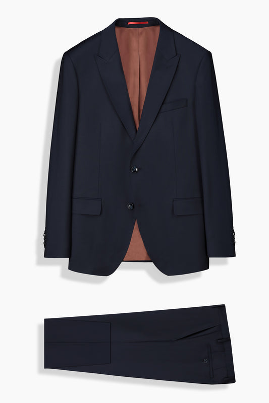 Amara Koyu Mavi Slim Fit Takım Elbise