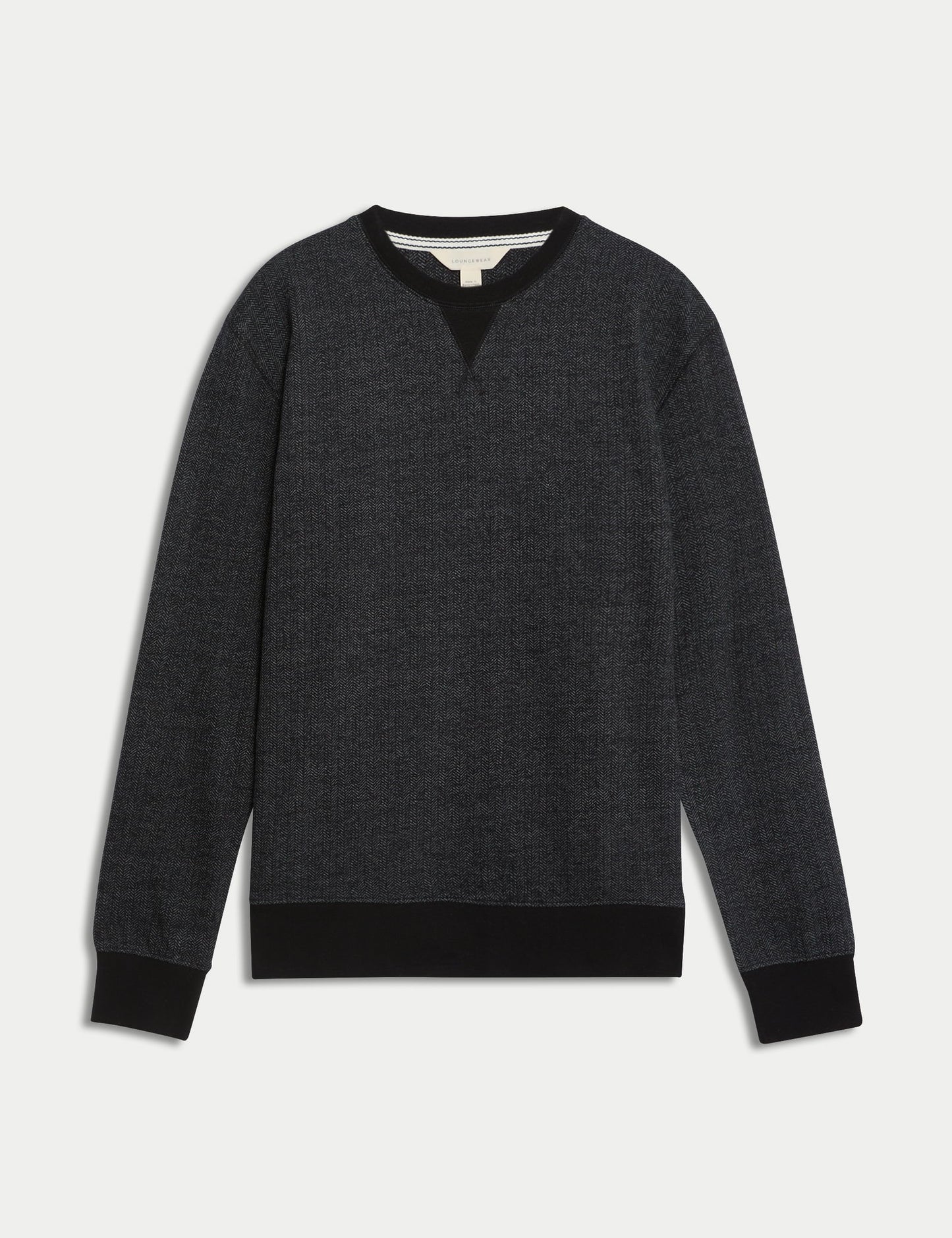 Saf Pamuklu Regular Fit Sweatshirt