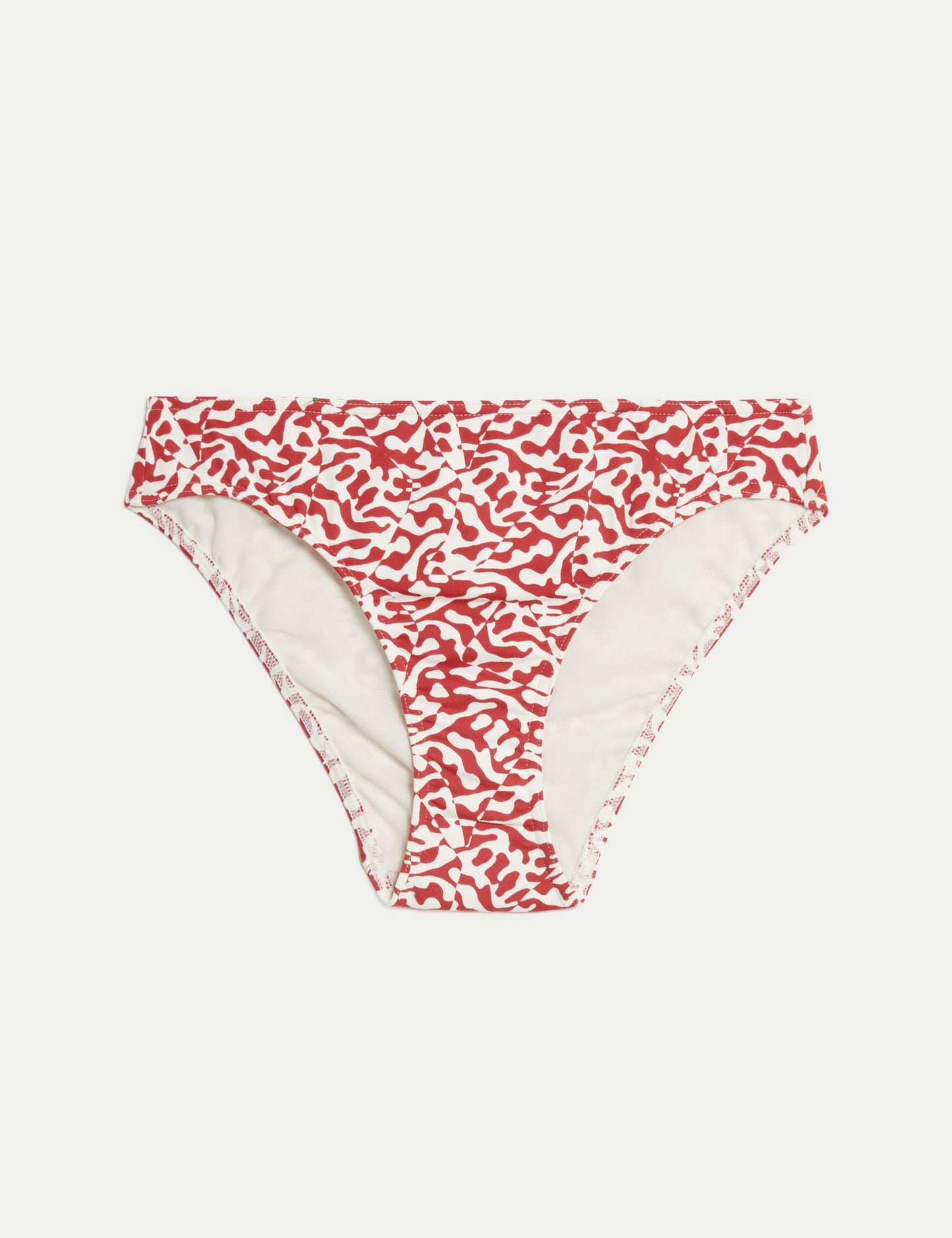 Yüksek Bel Desenli Bikini Altı