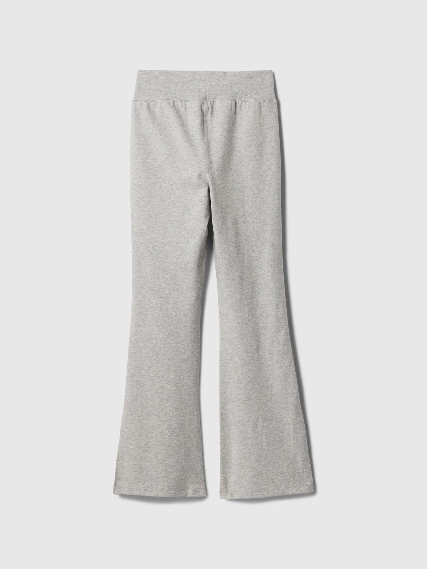 Gri Streç Jersey Legging Flare Tayt