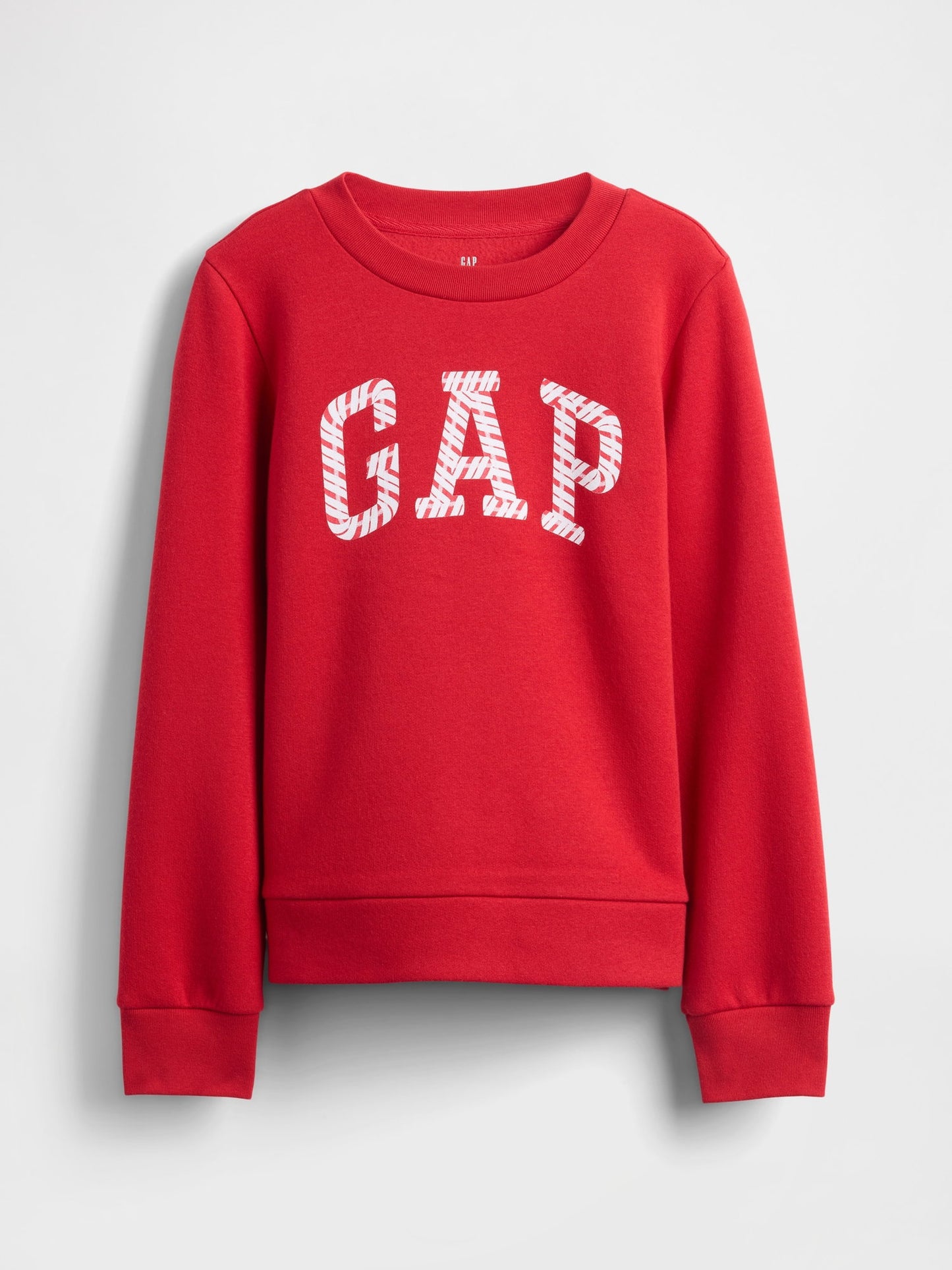 Kırmızı Grafik Gap Logo Sweatshirt