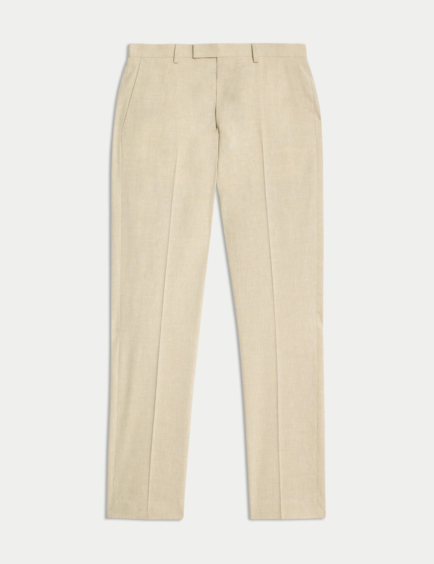 Keten Karışımlı Tailored Fit Takım Pantolonu