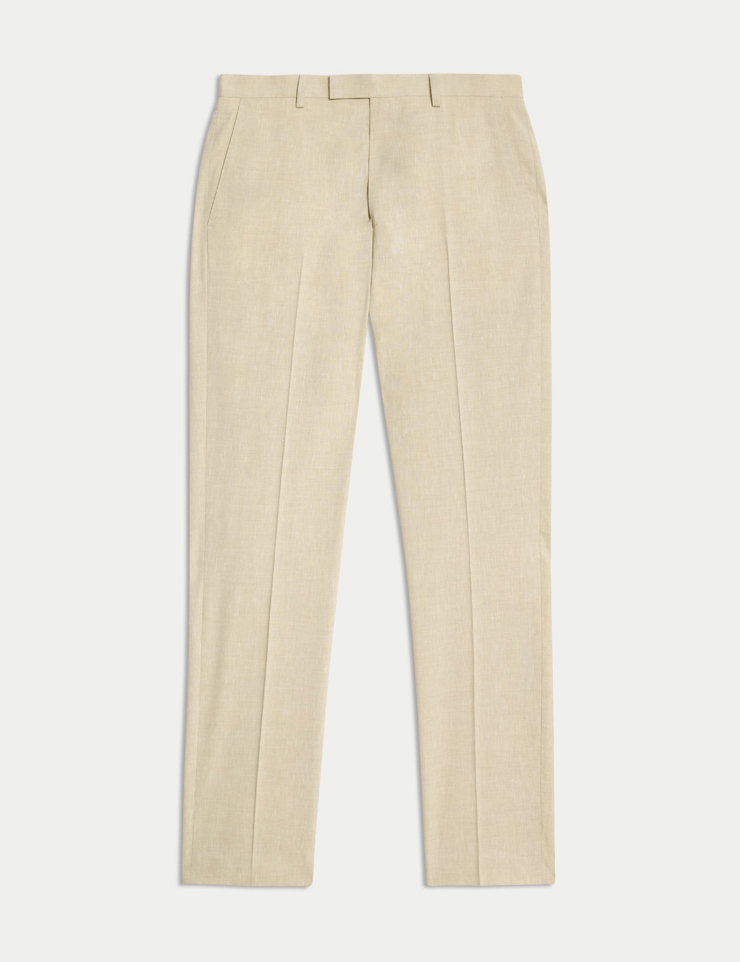 Keten Karışımlı Tailored Fit Takım Pantolonu