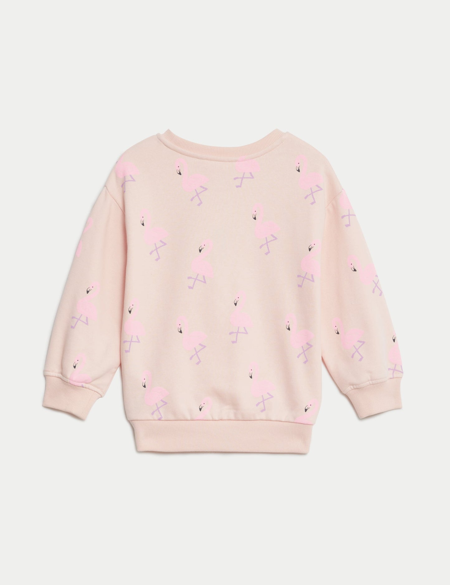Desenli Yuvarlak Yaka Sweatshirt