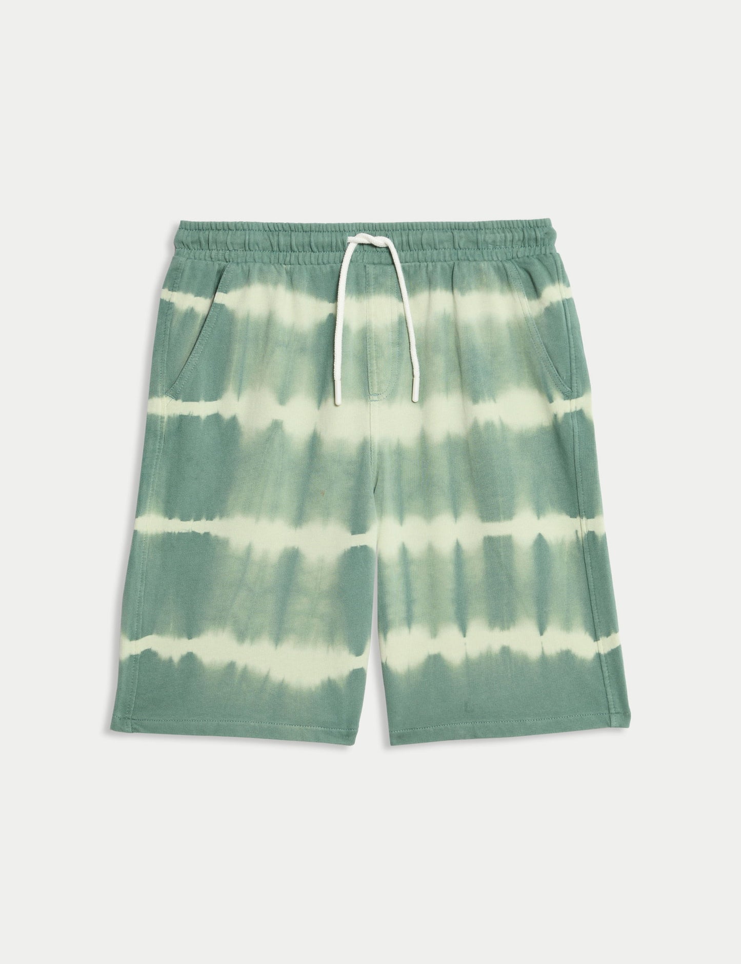 Saf Pamuklu Tie-dye Şort (6–16 Yaş)
