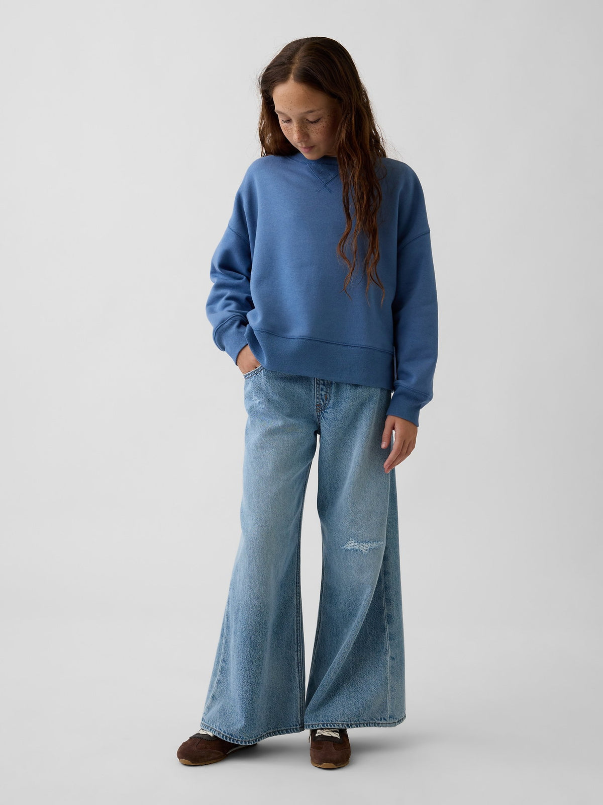 Mavi Vintagesoft Oversized Split Hem Sweatshirt