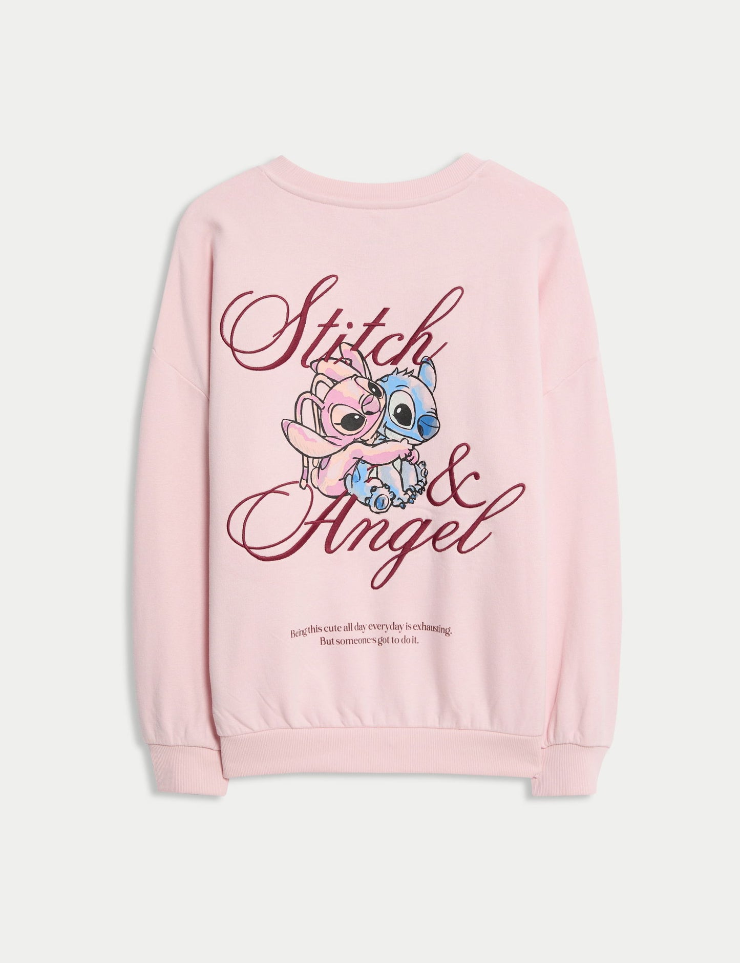 Pamuk Karışımlı Lilo & Stitch Sweatshirt (2-16 Yaş)