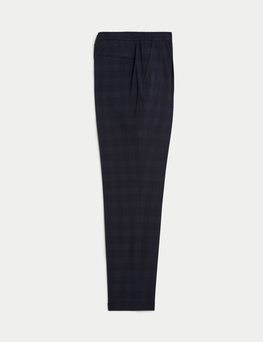 Tailored Fit Ekose Desenli Pantolon