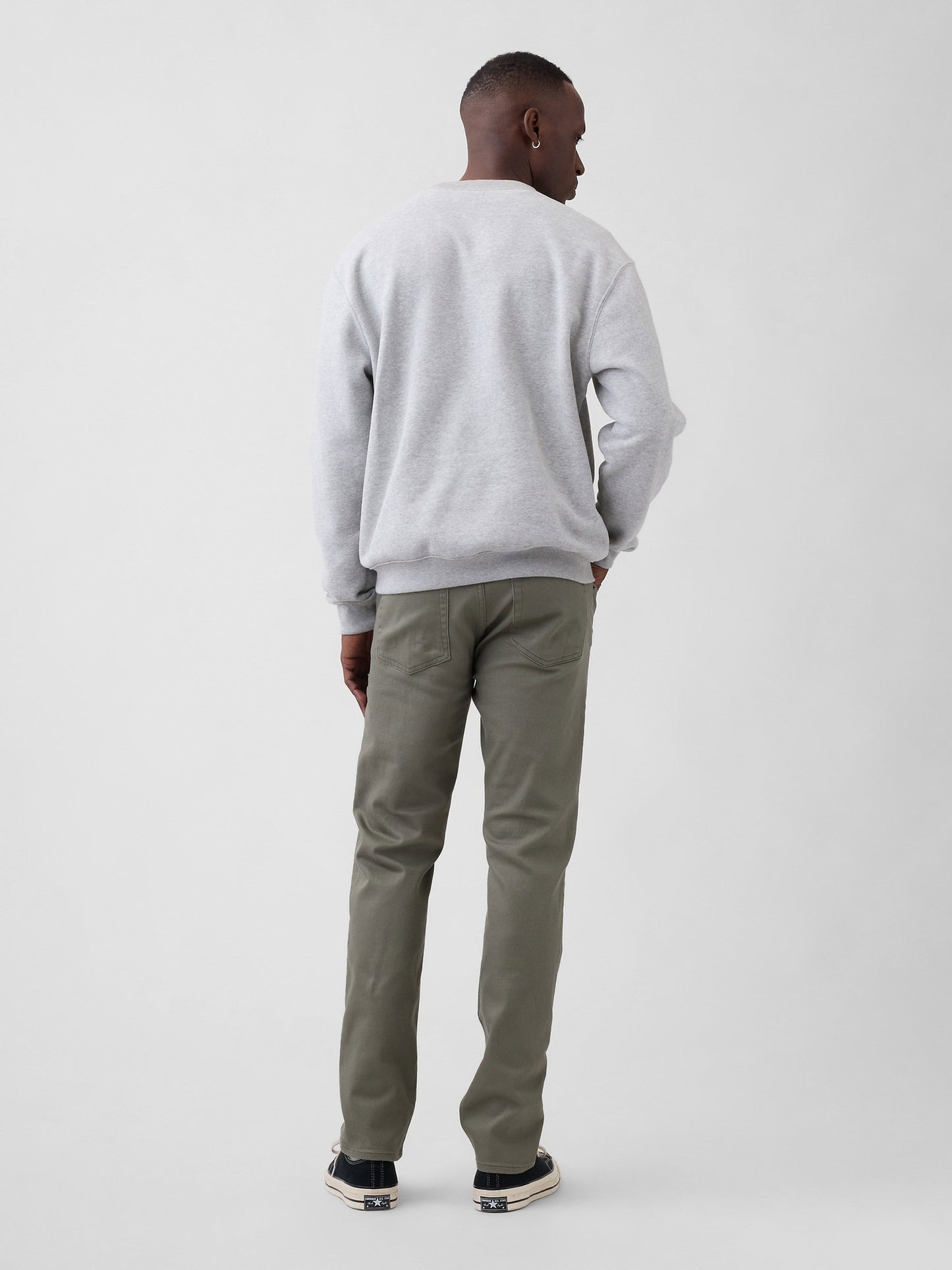 Haki Slim Soft Wear Jean Pantolon