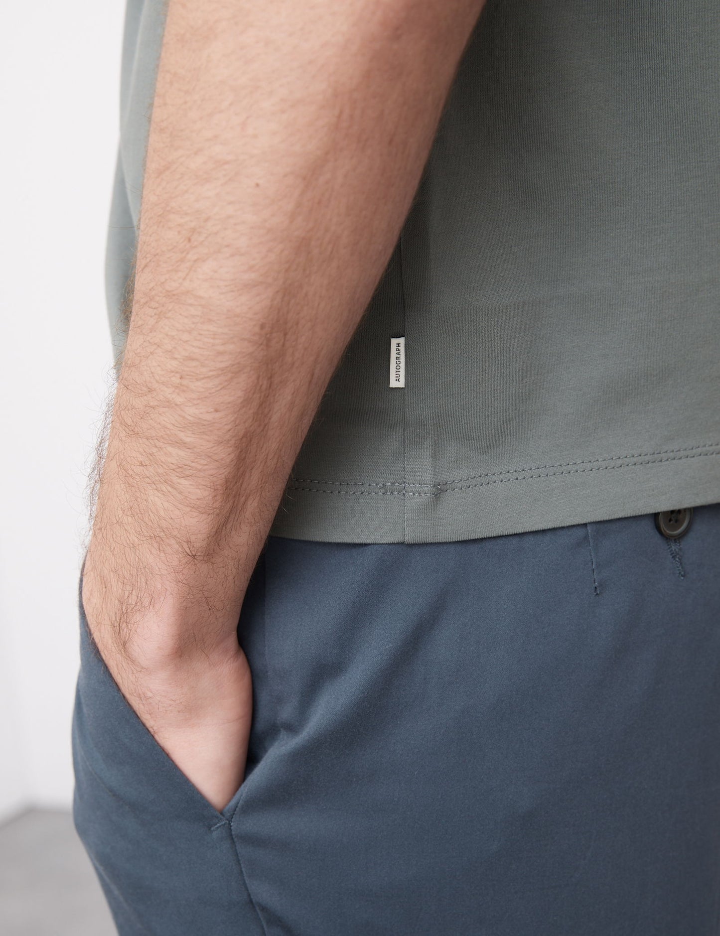 Pure Supima® Slim Fit Premium Pamuklu T-shirt