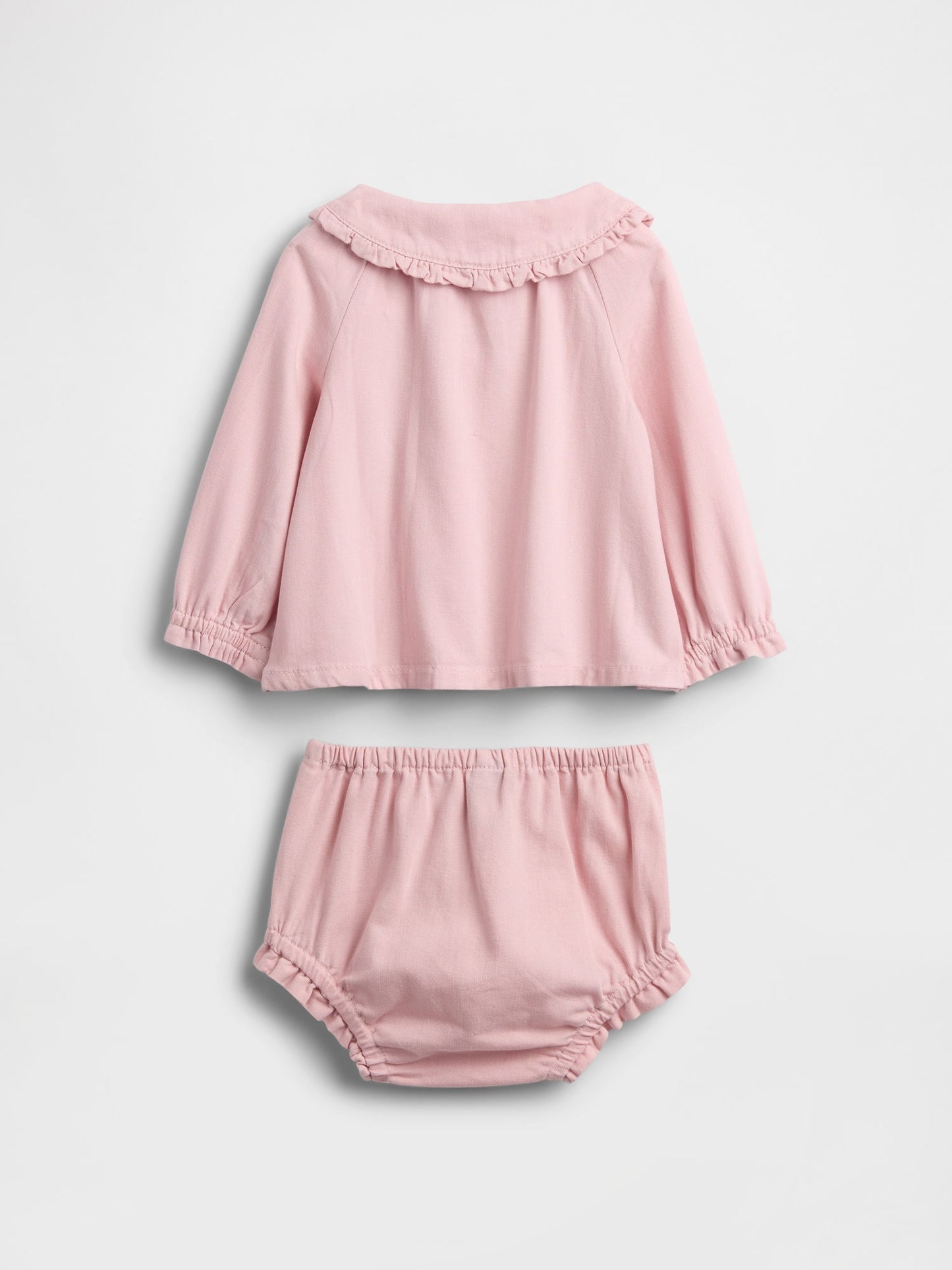 Pembe Denim Bubble Outfit Set