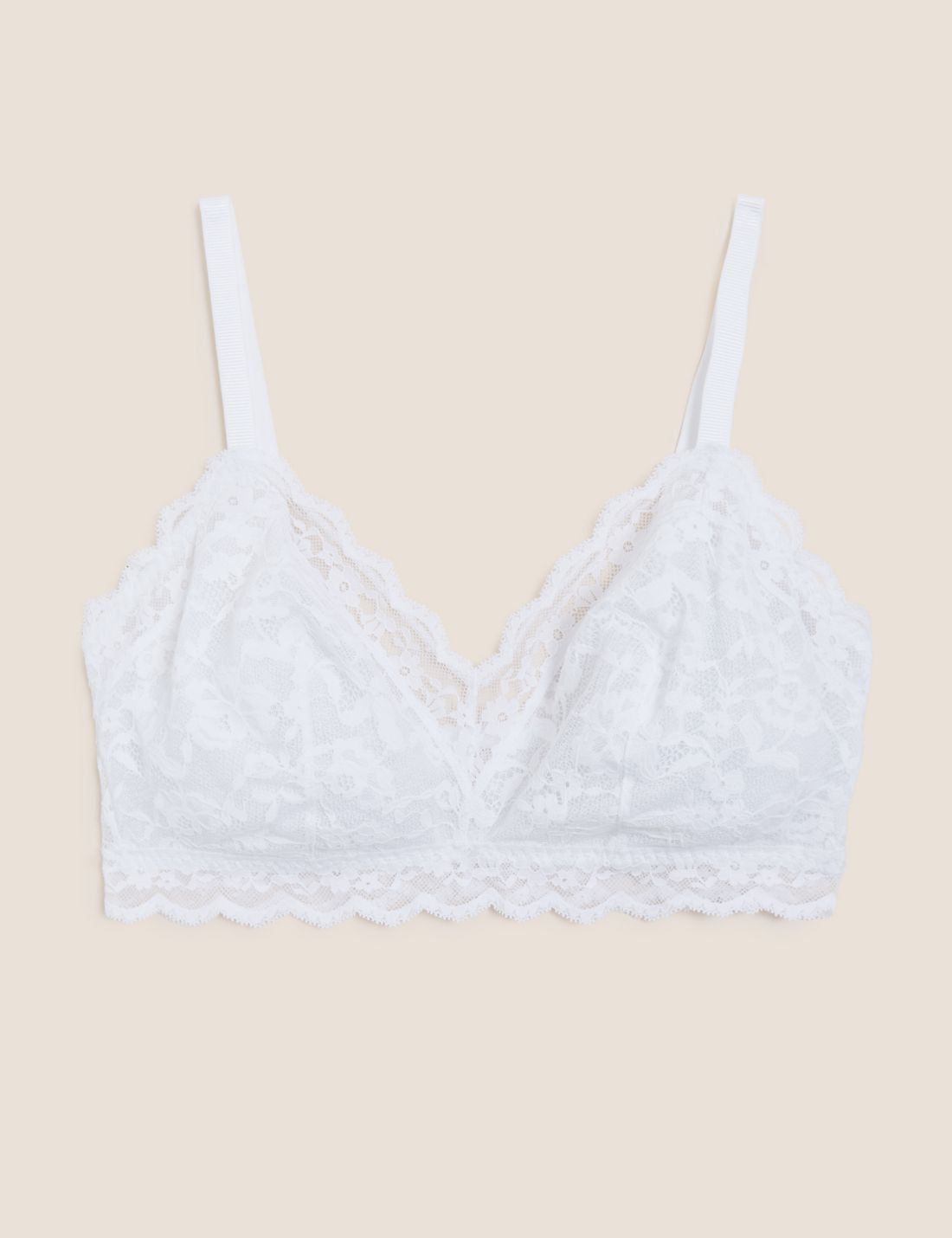 Dantel Detaylı Balensiz Bralet