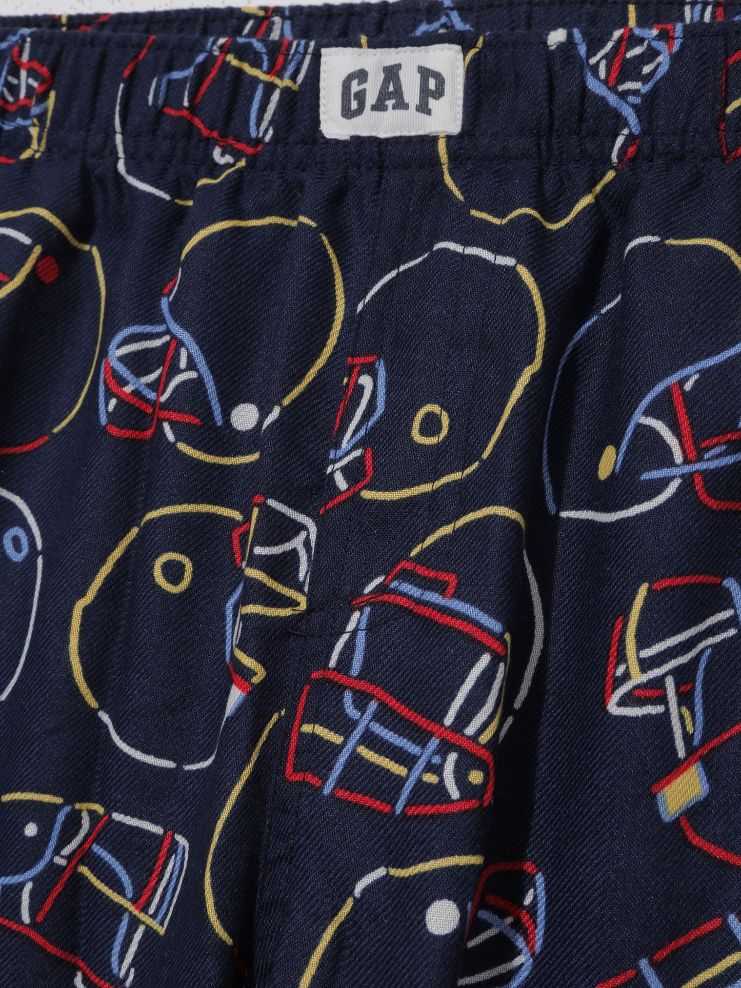 Lacivert Desenli Pijama Altı