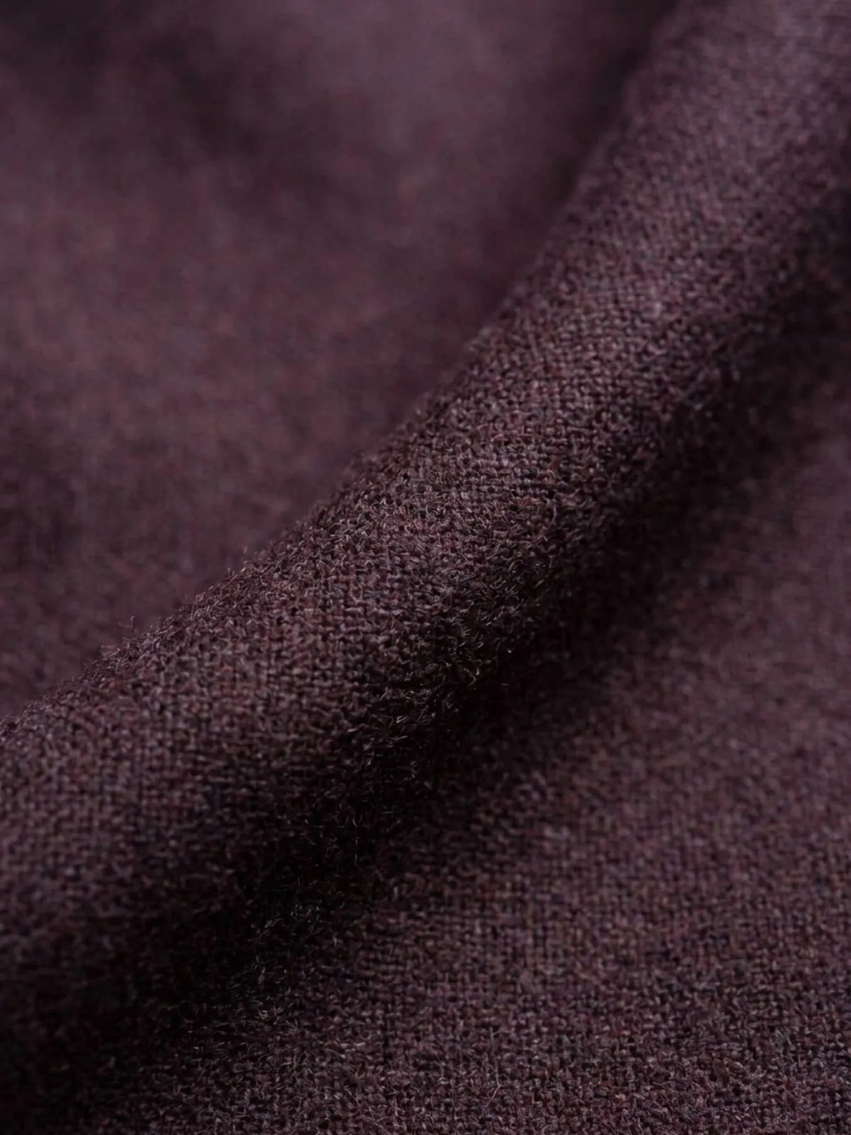Bordo Desenli Modern Fit Yün Karışımlı Örme Ceket