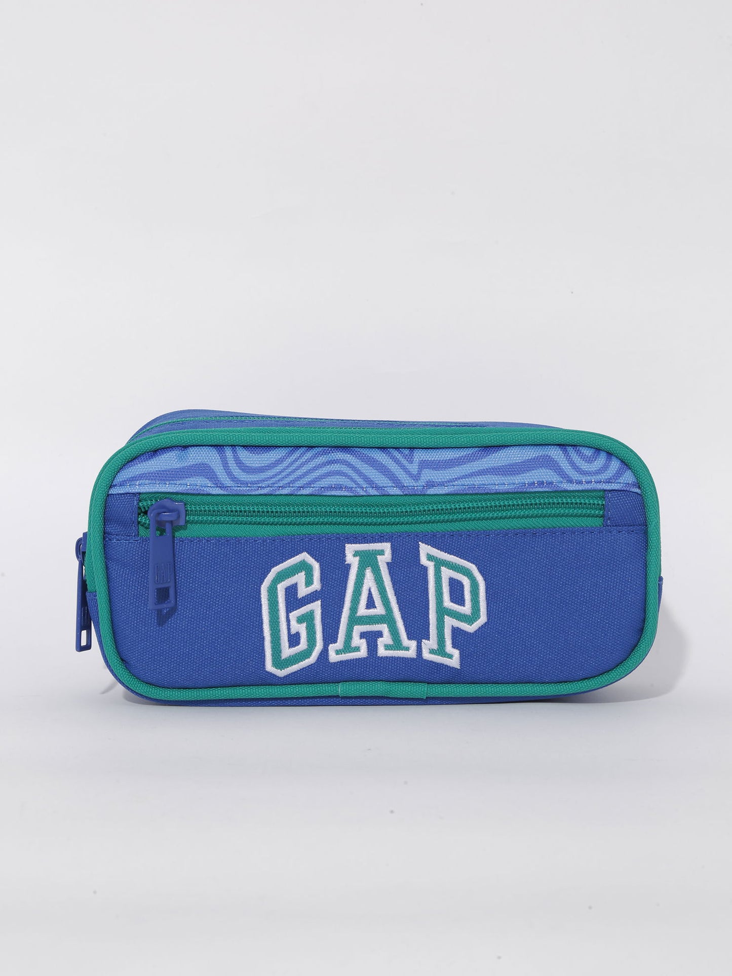 Mavi Gap Logo Üç Bölmeli Kalem Kutusu