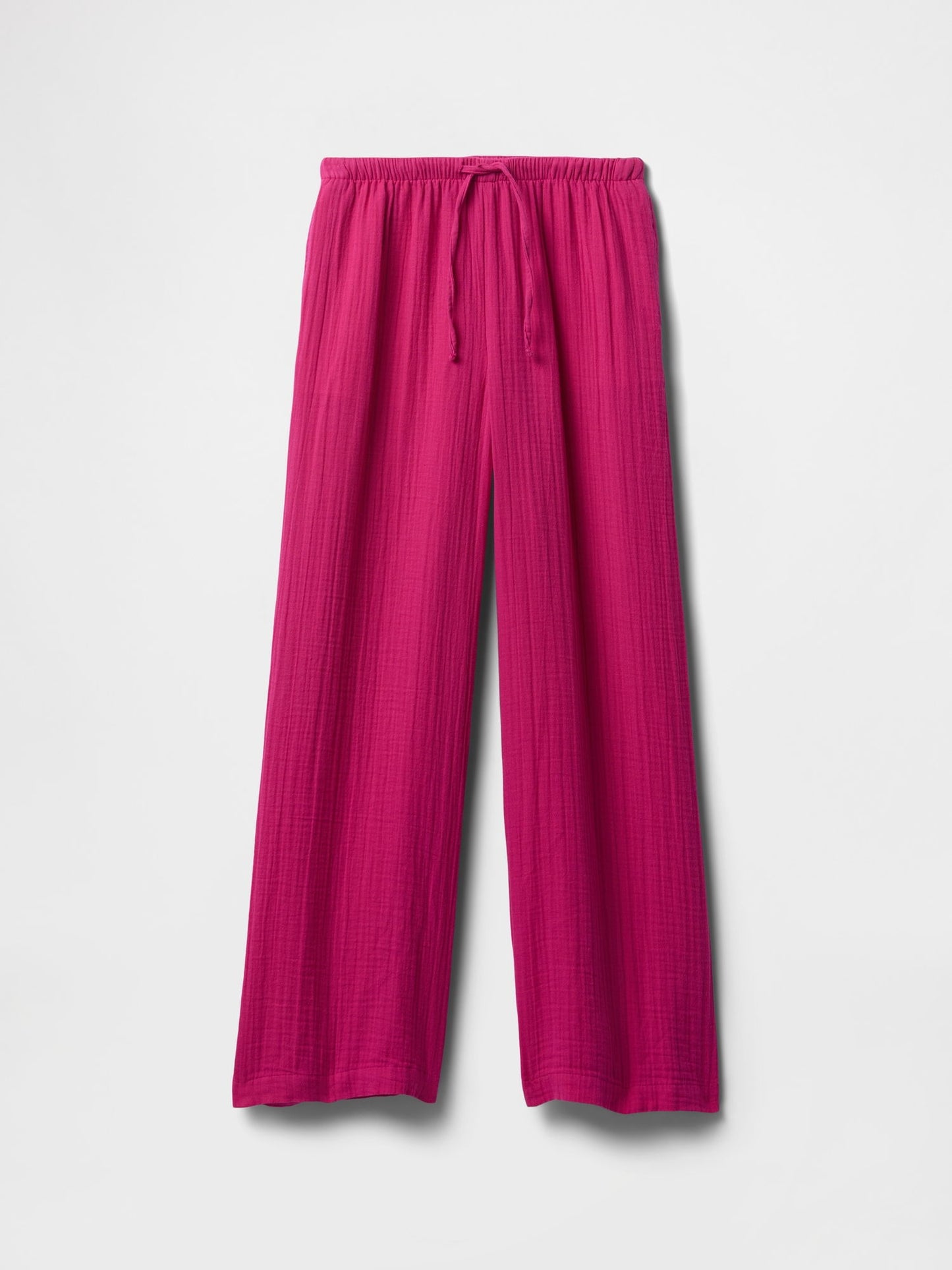 Pembe Gauze Wide-leg Pantolon