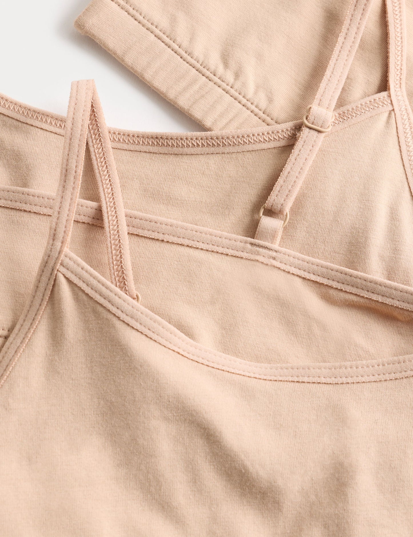 3’lü Pamuklu Streç Crop Top