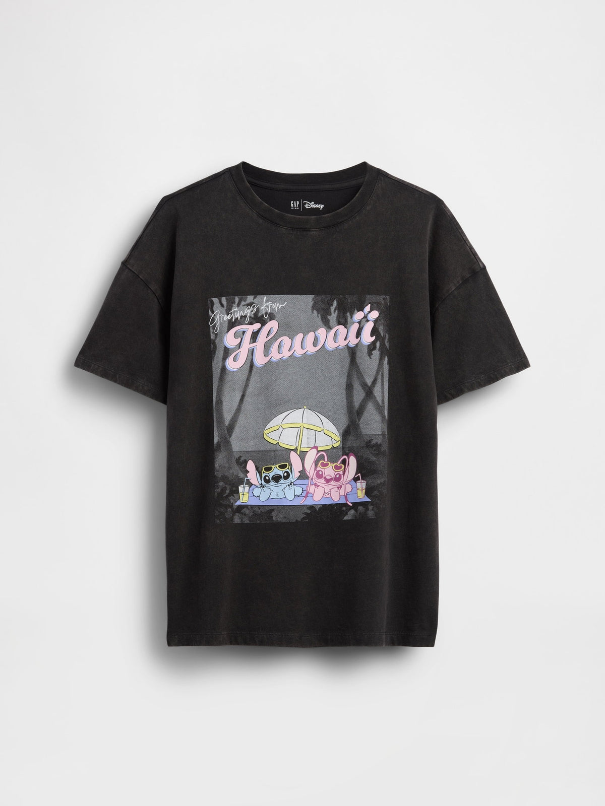 Sarı Disney Oversized Tunik T-shirt