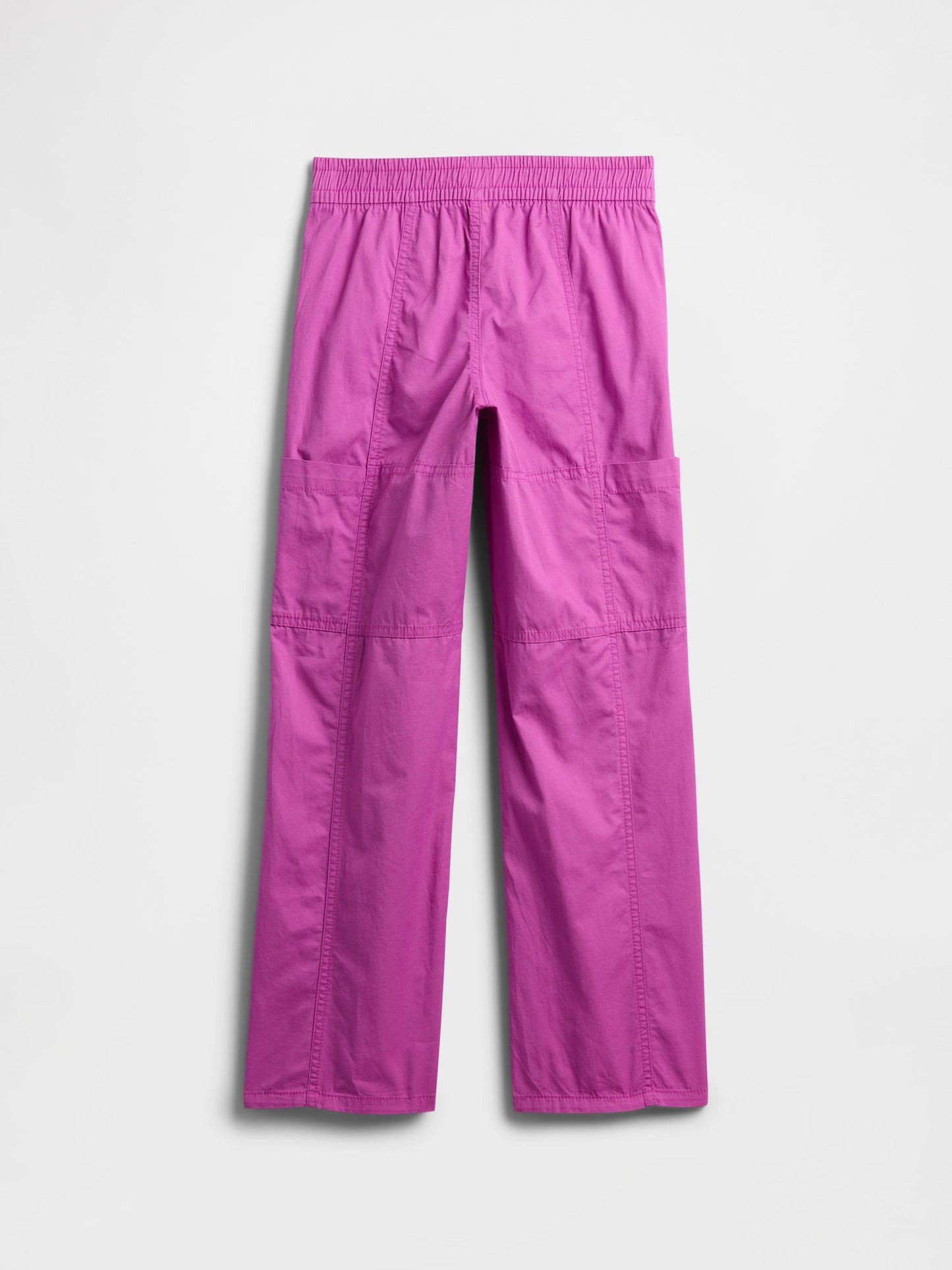 Pembe Twill Loose Kargo Pantolon
