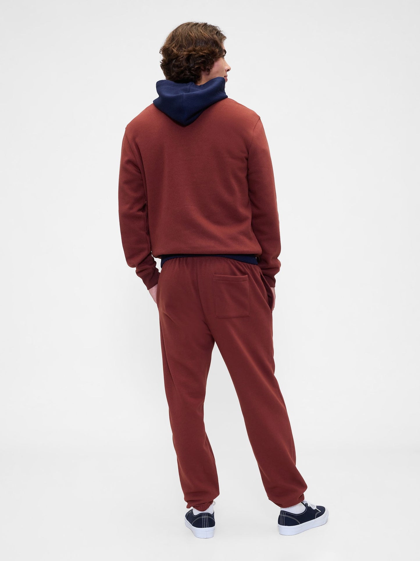 Kırmızı Relaxed Gap Logo Jogger Eşofman Altı