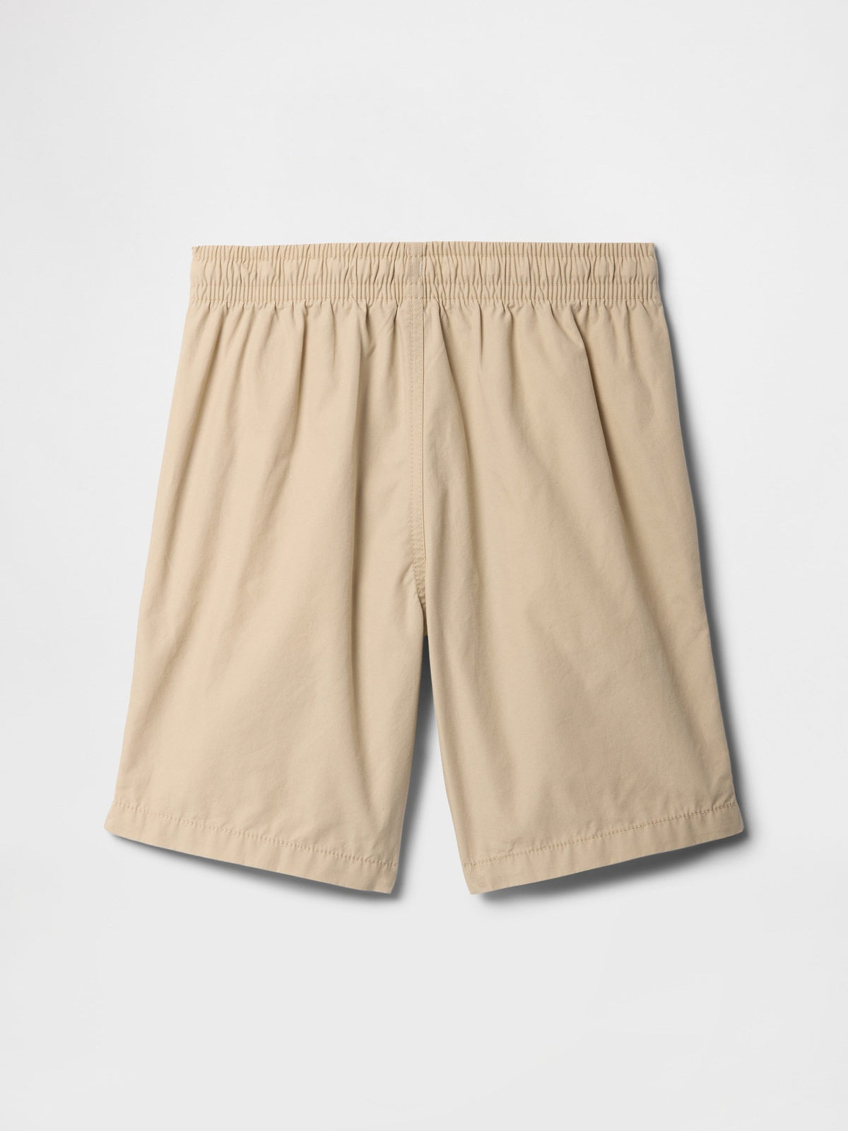 Bej Relaxed Pull-on Şort