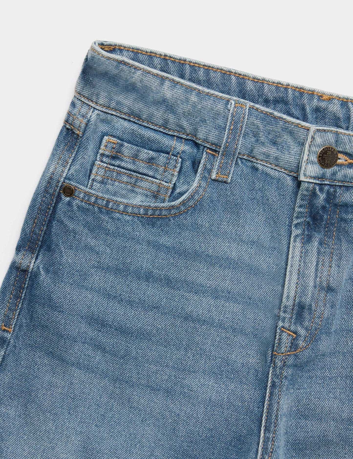 Pamuklu Relaxed Fit Jean (6-16 yaş)