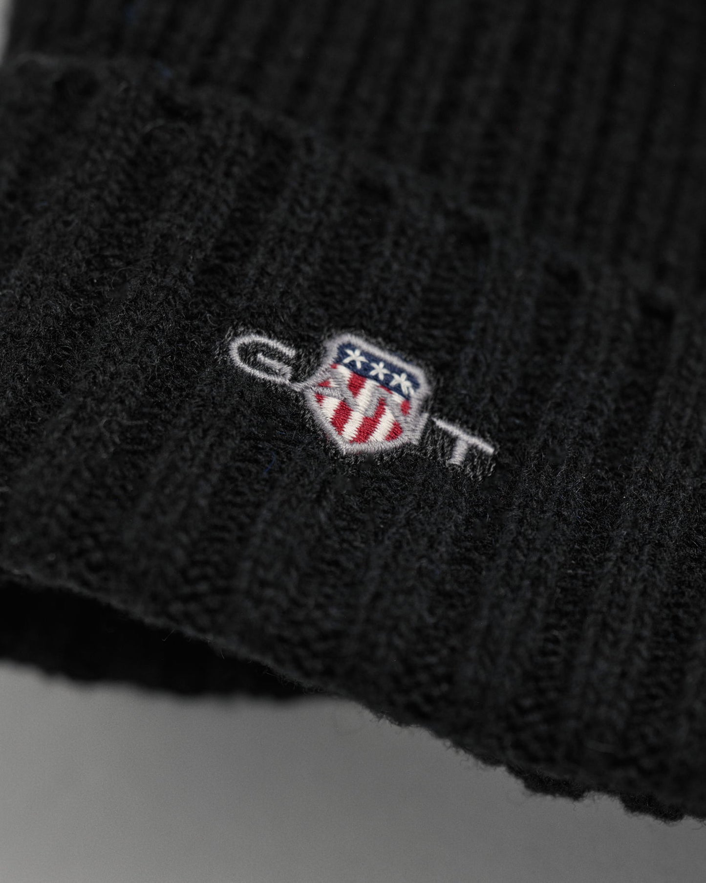 Gant Unisex Siyah Yün Bere