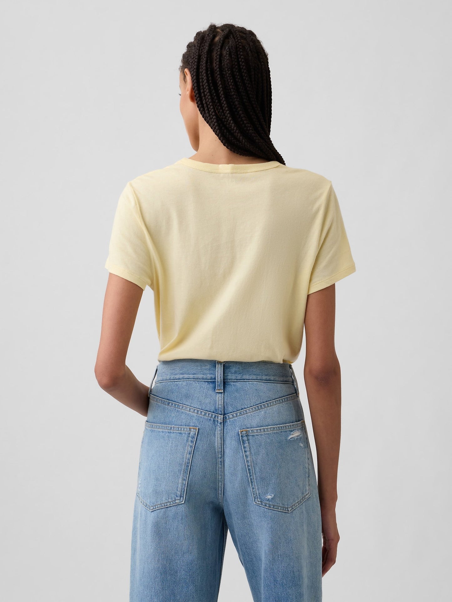 Sarı Favorite Grafik Baskılı T-shirt