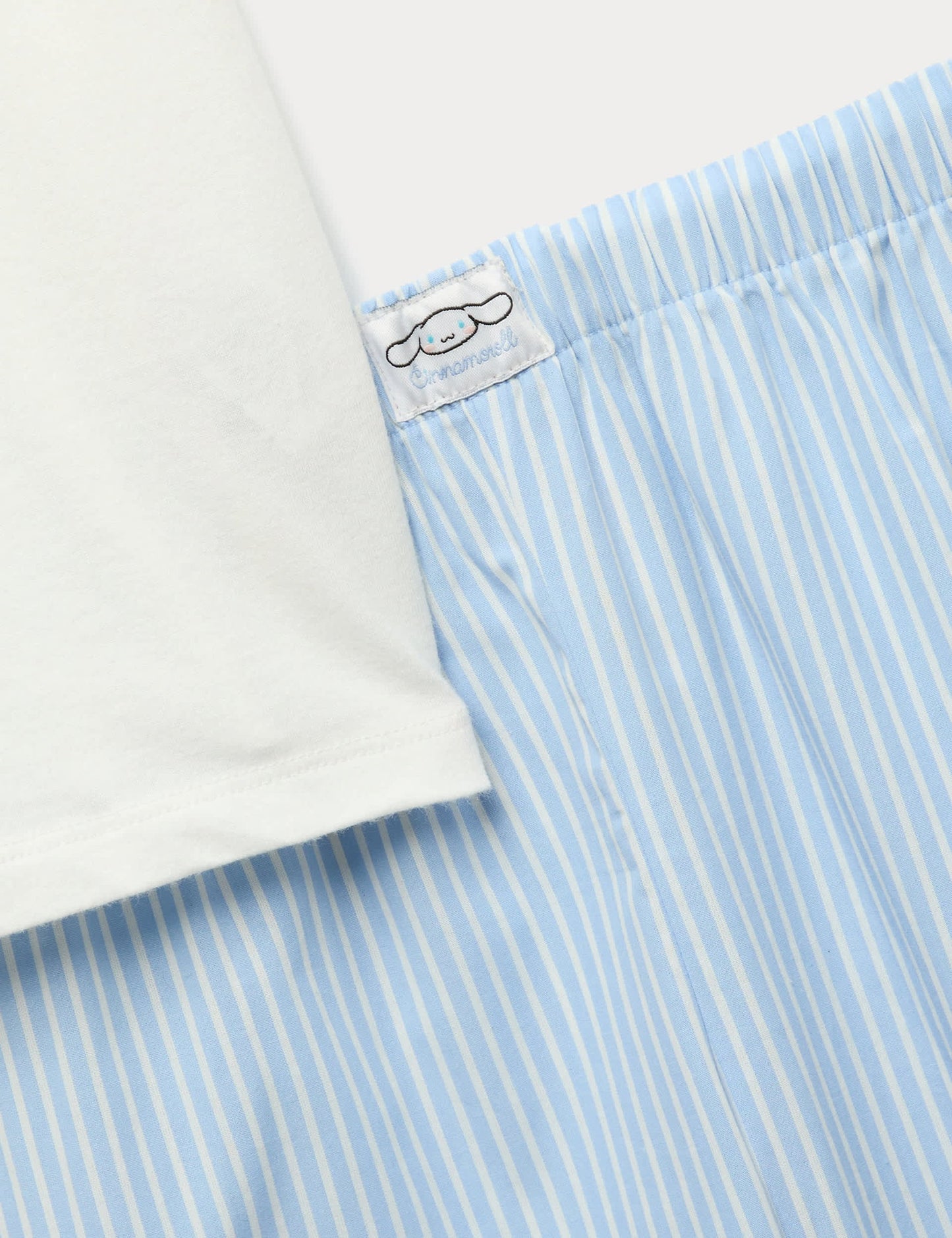 Saf Pamuk Cinnamoroll Pijama Takımı (0–16 Yaş)