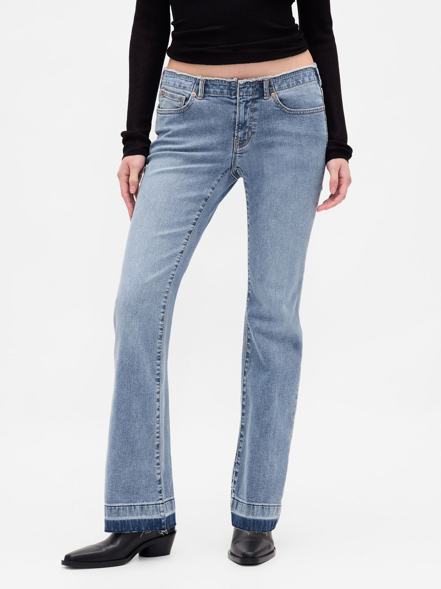 Mavi Low Rise Lean Jean Pantolon