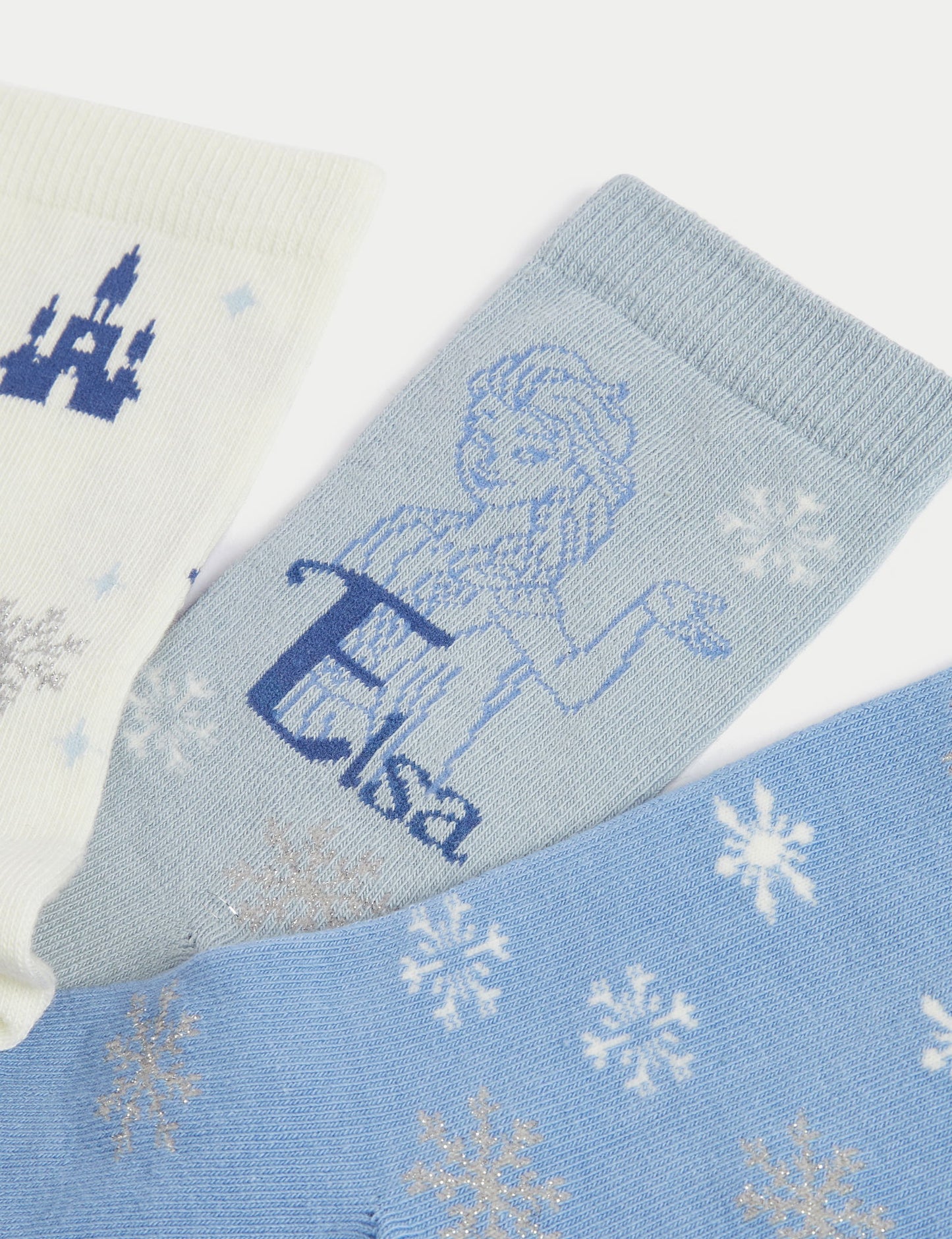3'lü Pamuklu Disney Frozen:trade_mark: Çorap Seti