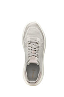 Geox Kadın Gri D Nebula 2.0 X A - Knit.tex + Su Bağcıklı Kumaş Sneaker